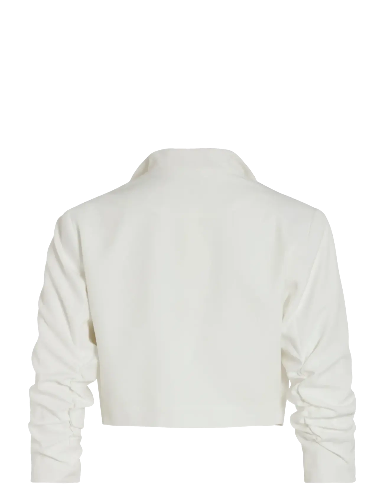 Vila - VIHER BIN CROPPED BLAZER - NOOS - festkläder till outletpriser - cloud dancer - 2