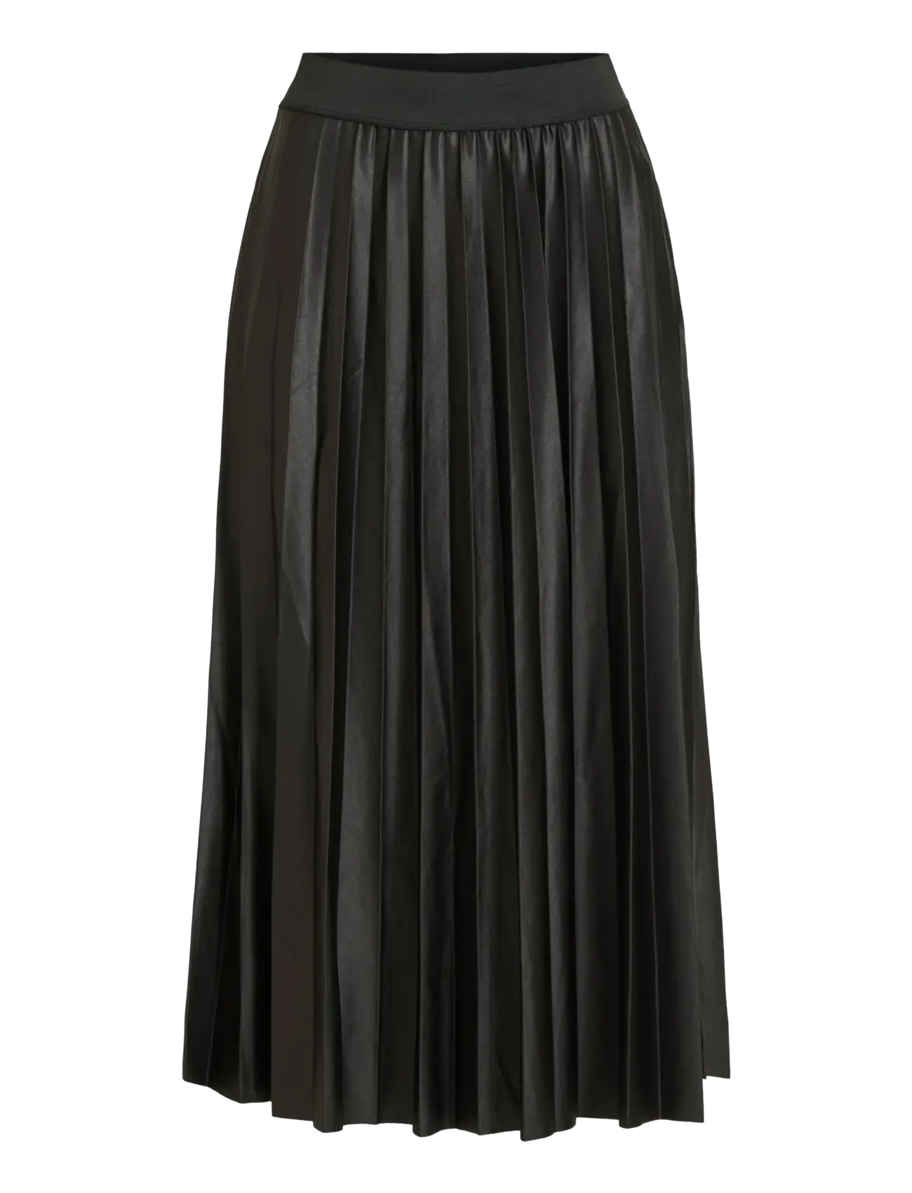 VILA Vinitban Midi Rock - Noos Schwarz - XXL - Damen