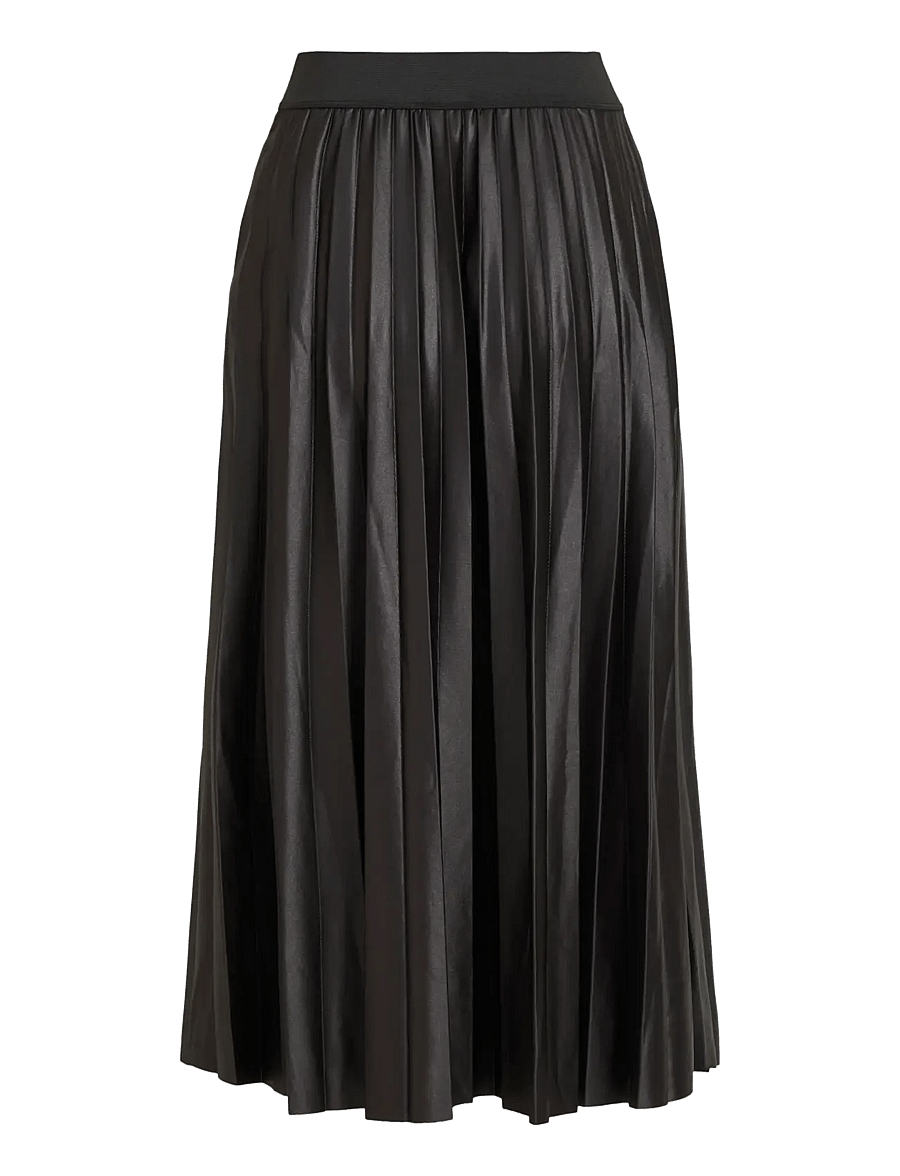 Vila - VINITBAN SKIRT - NOOS - faltenröcke - black - 2