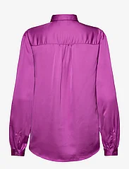 Vila - VIELLETTE SATIN L/S SHIRT - NOOS - langärmlige hemden - cattleya orchid - 1