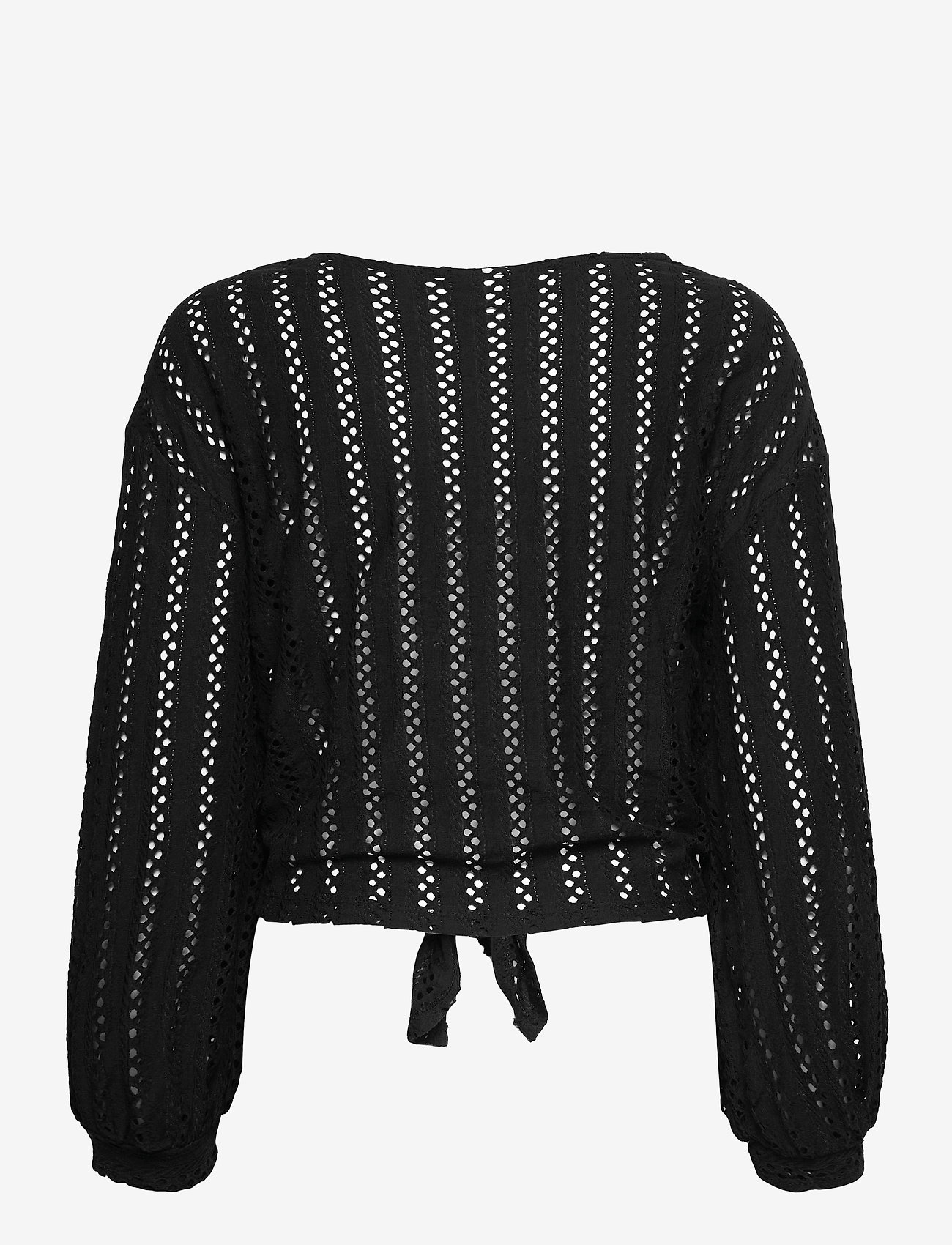 Vila - VIPILINE L/S T-SHIRT/4 - blouses met lange mouwen - black - 1