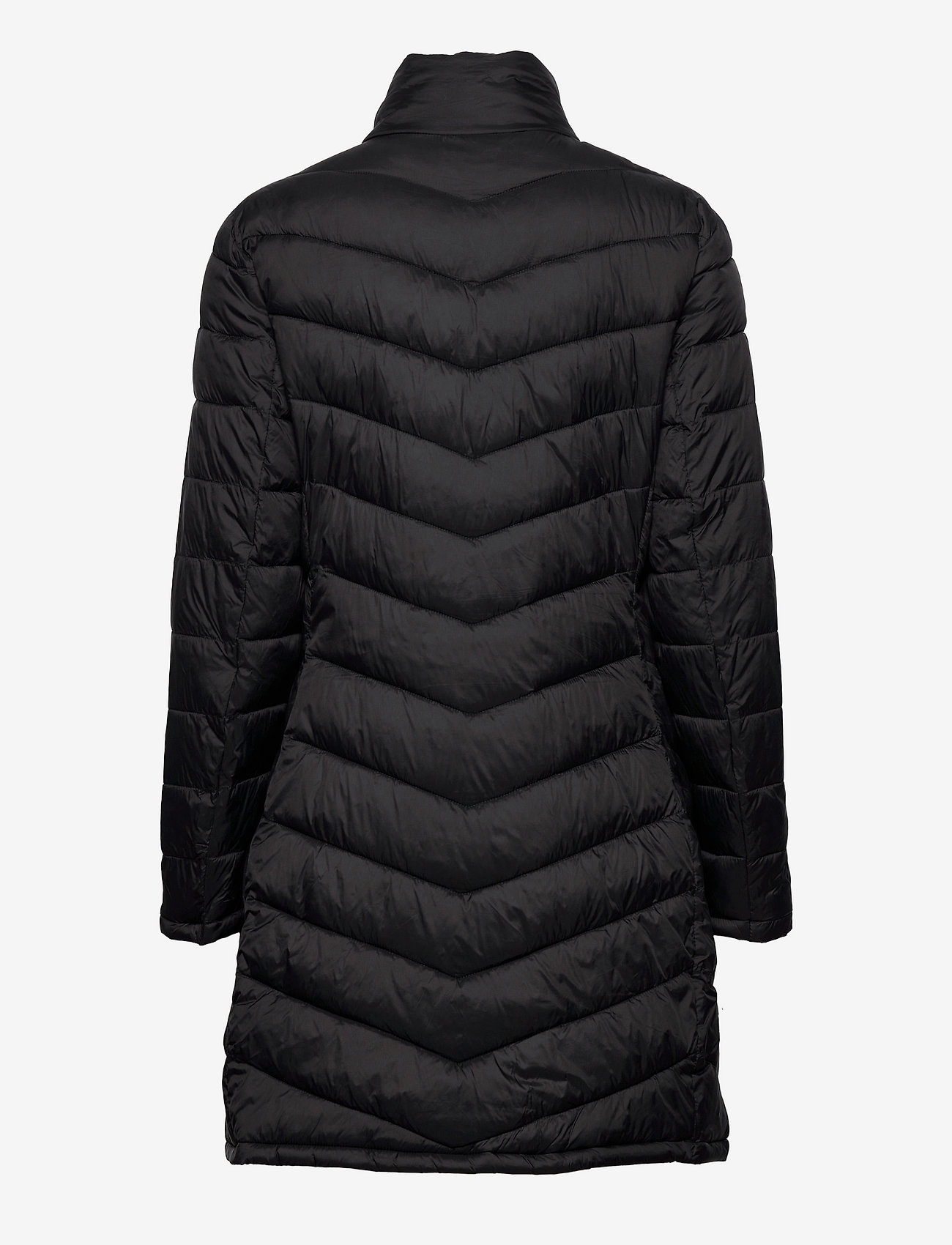 Vila - VISIBIRIA NEW LONG JACKET/PB - winter jackets - black - 1