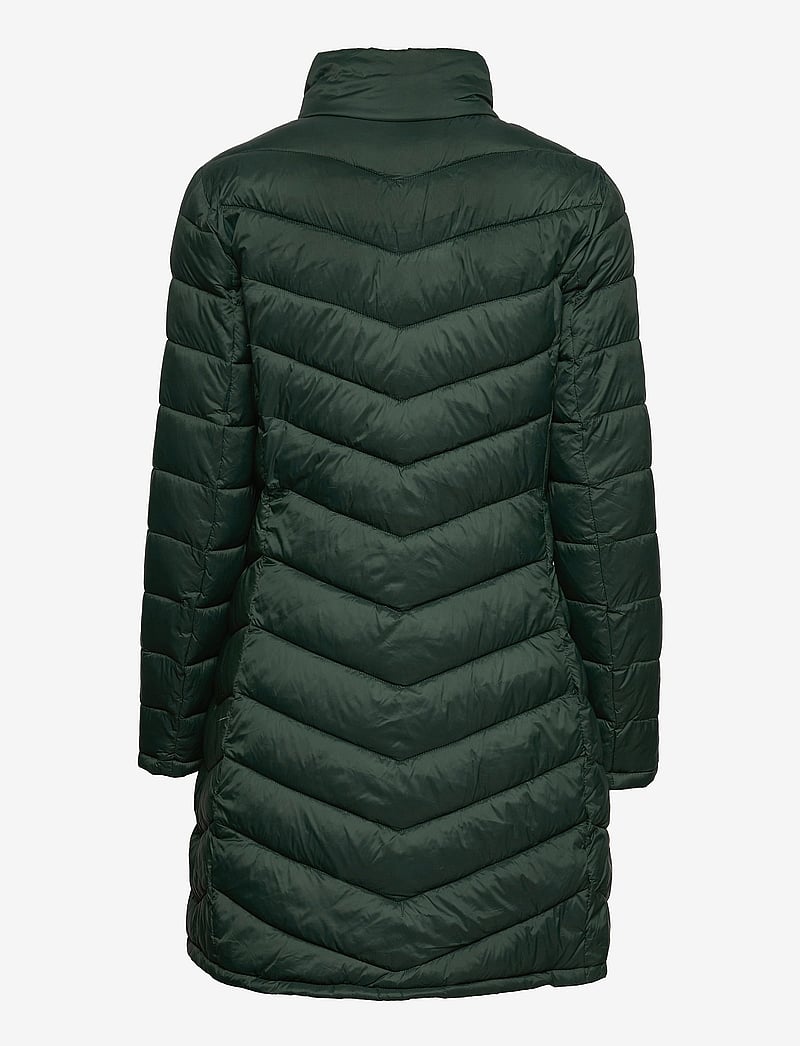 Vila - VISIBIRIA NEW LONG JACKET/PB - darkest spruce - 2