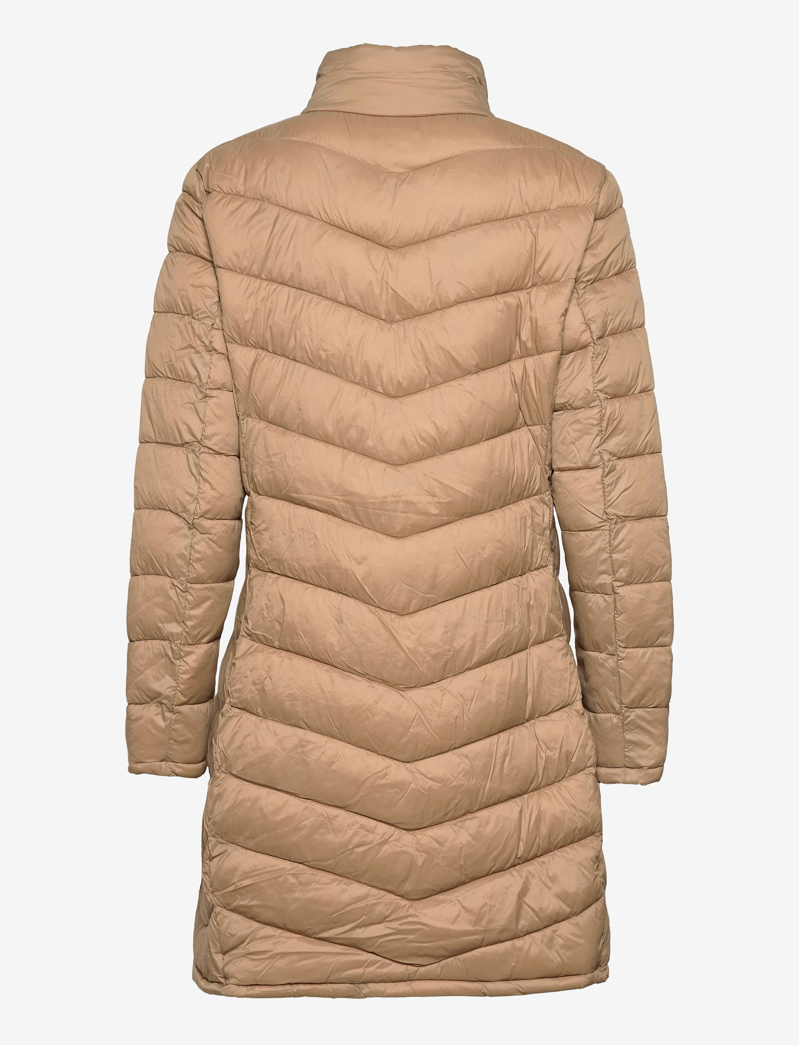 Vila - VISIBIRIA NEW LONG JACKET/PB - sulejoped ja voodriga joped - tigers eye - 2