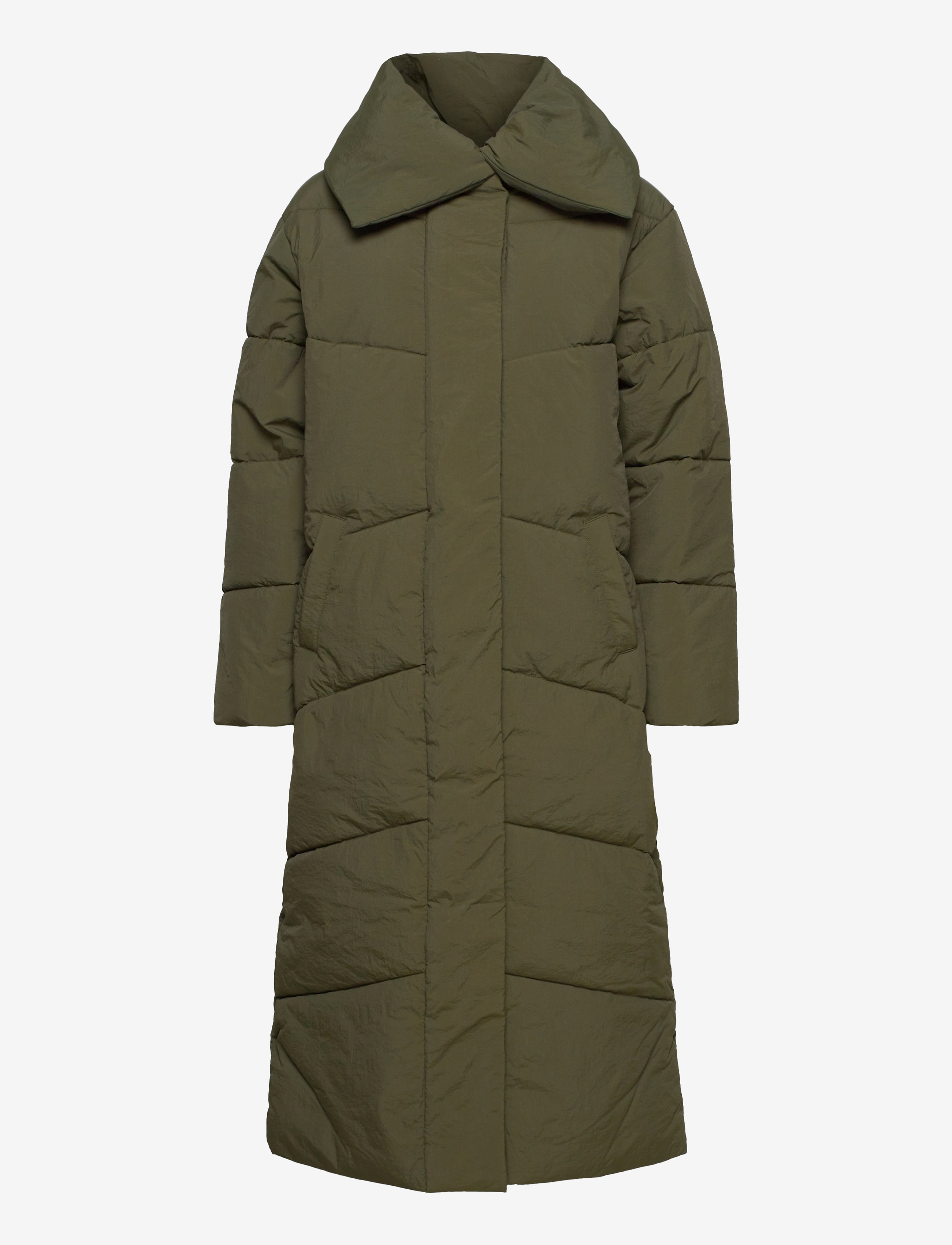 Vila VILOUISA PADDED COAT/PB - Kleidung - FOREST NIGHT / green