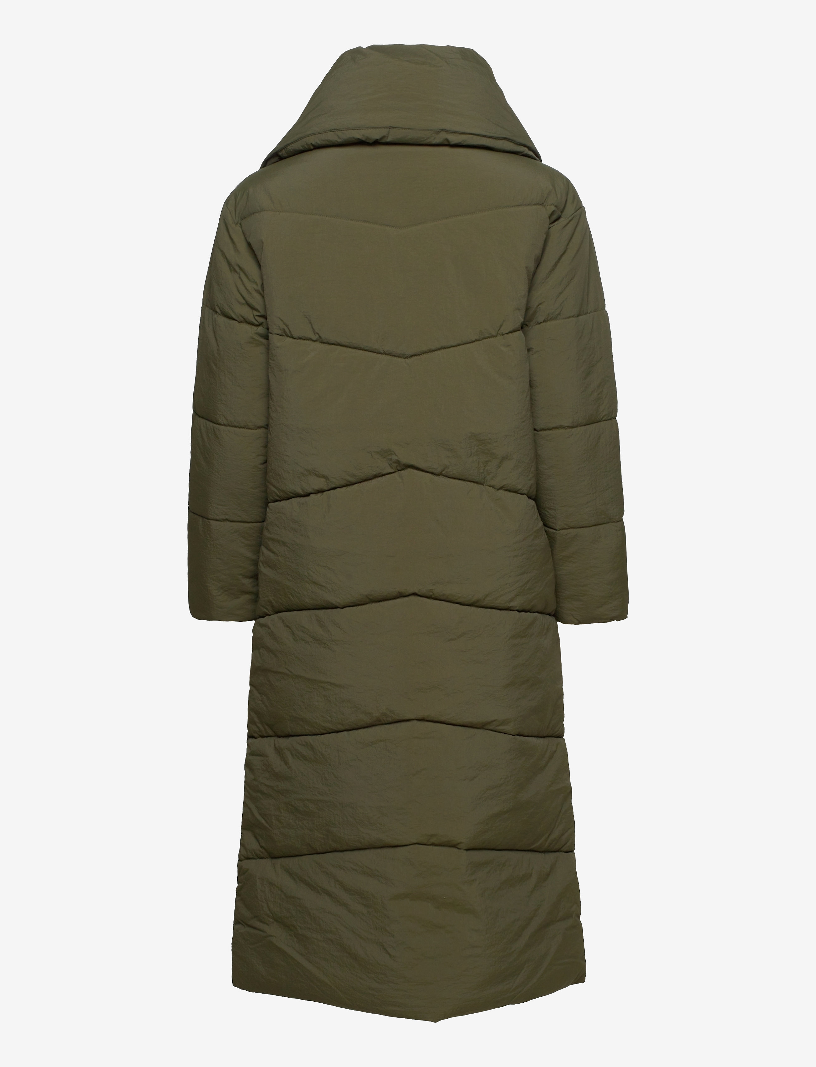 Vila - VILOUISA PADDED COAT/PB - dun- & vadderade jackor - forest night - 2