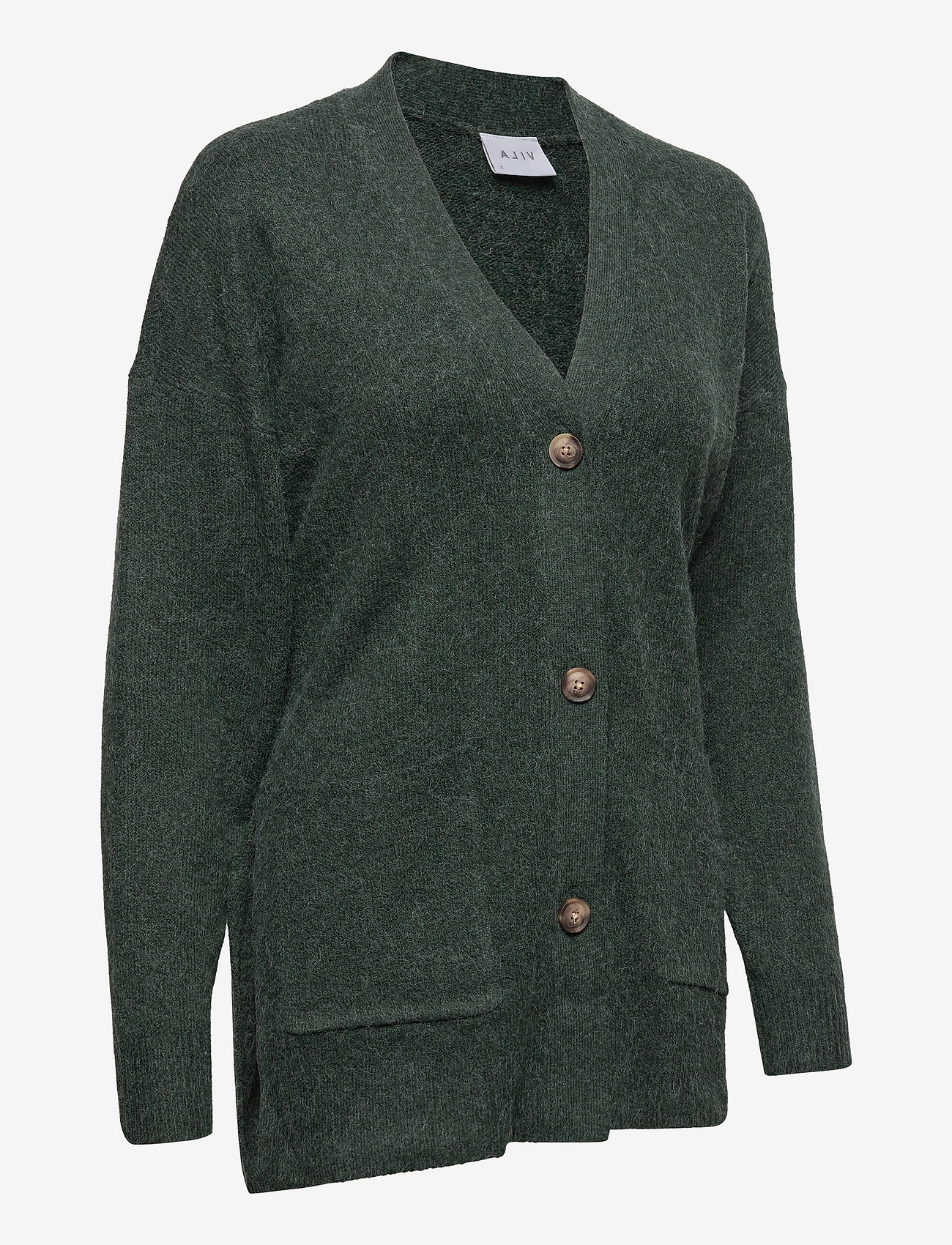 Vila - VIHAILEY BELT L/S KNIT CARDIGAN/SU - darkest spruce - 2