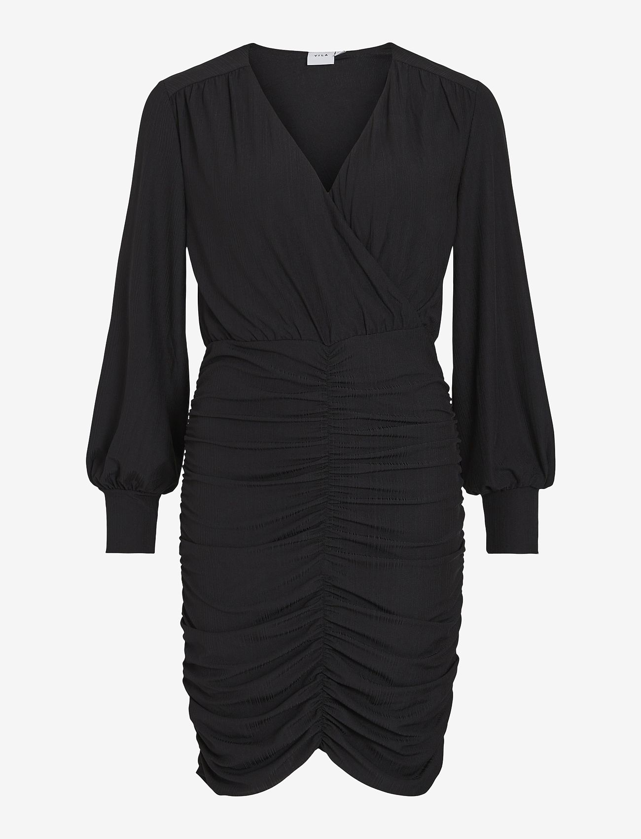 Vila - VIPARTINA L/S DRESS - NOOS - black - 1
