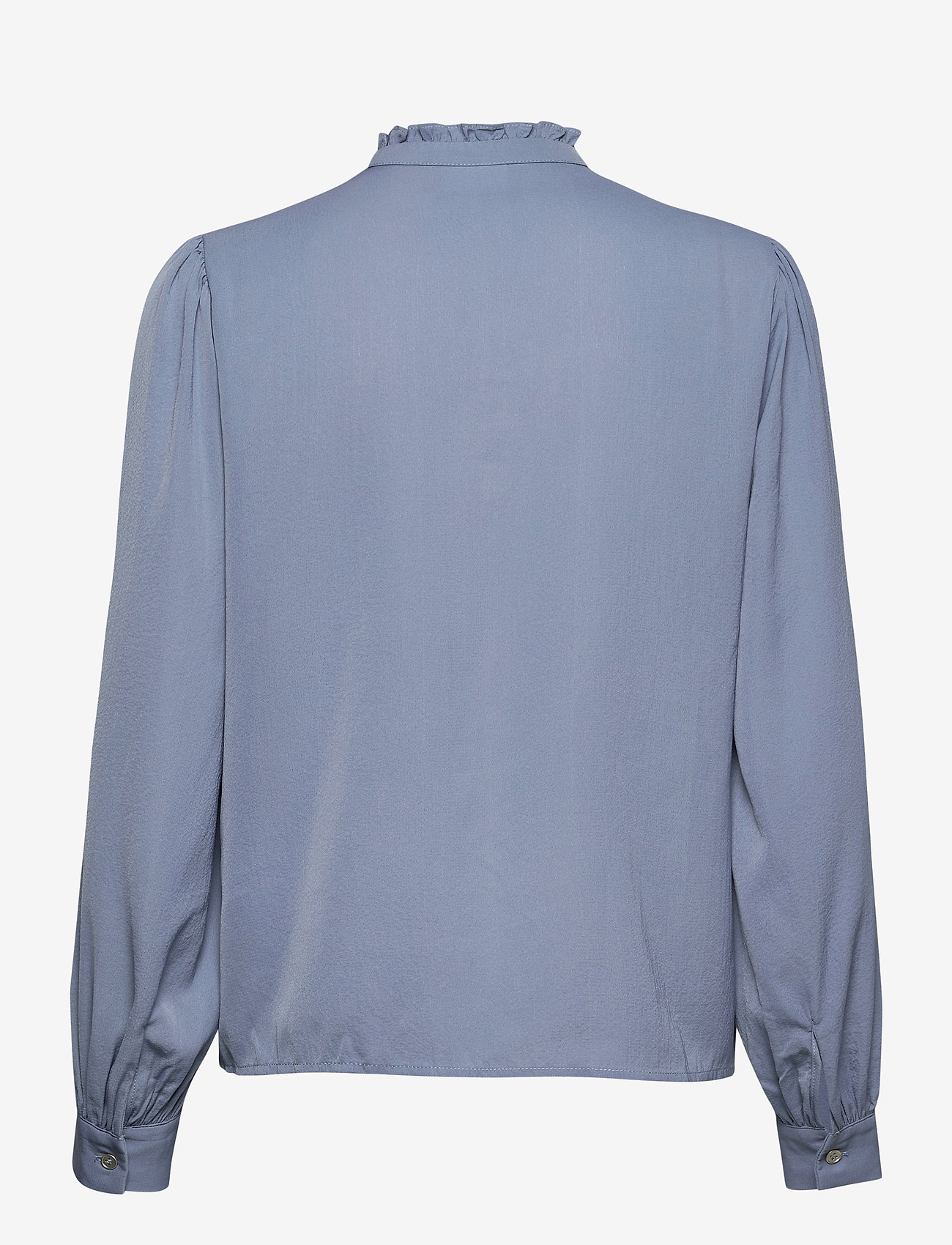 Vila - VIELINOR L/S BALLON SLEEVE SHIRT/ZA - stonewash - 1