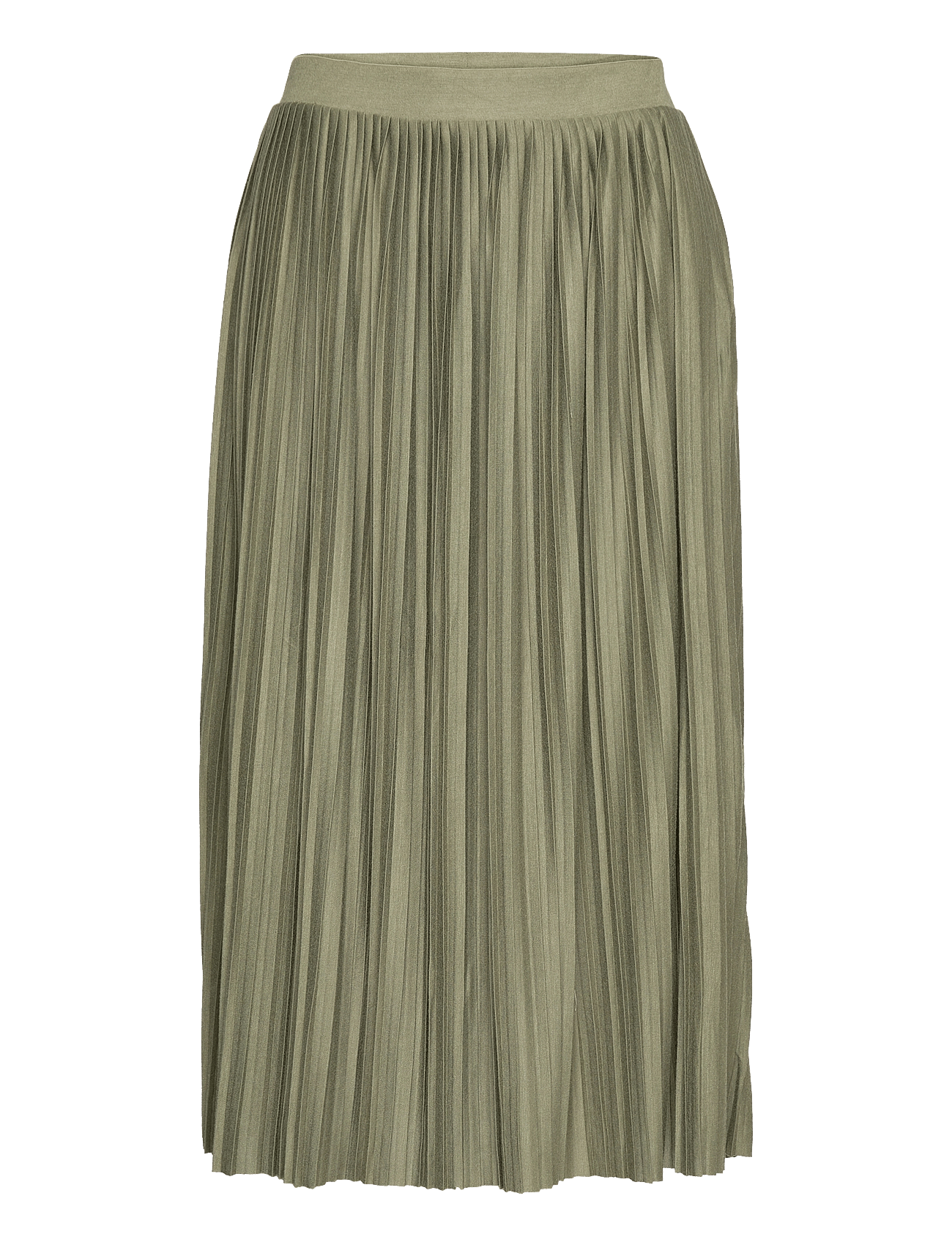 VIPLISS HW PLISSE MIDI SKIRT - FOUR LEAF CLOVER