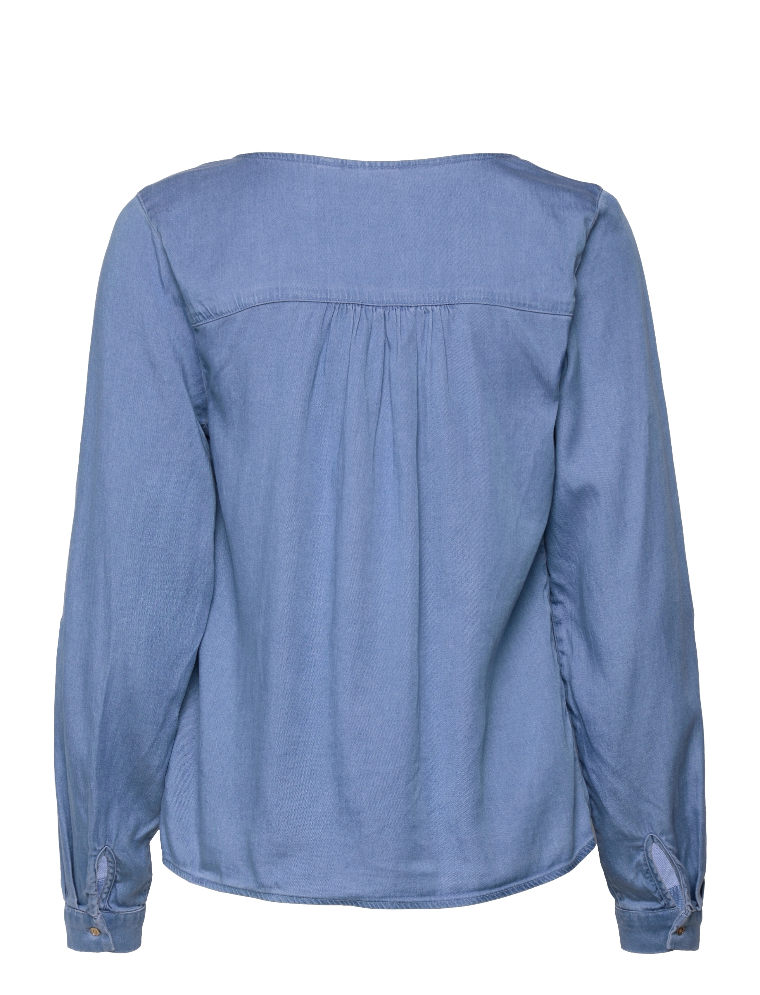 Vila - VIBISTA L/S TOP/SU - medium blue denim - 1