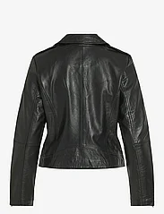 Vila - VIFELI LEATHER JACKET/SU - leather jackets - black - 1