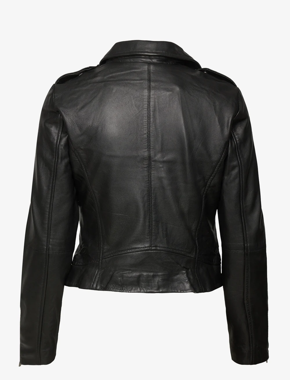 Vila - VIFELI LEATHER JACKET - NOOS - skinnjackor - black - 3