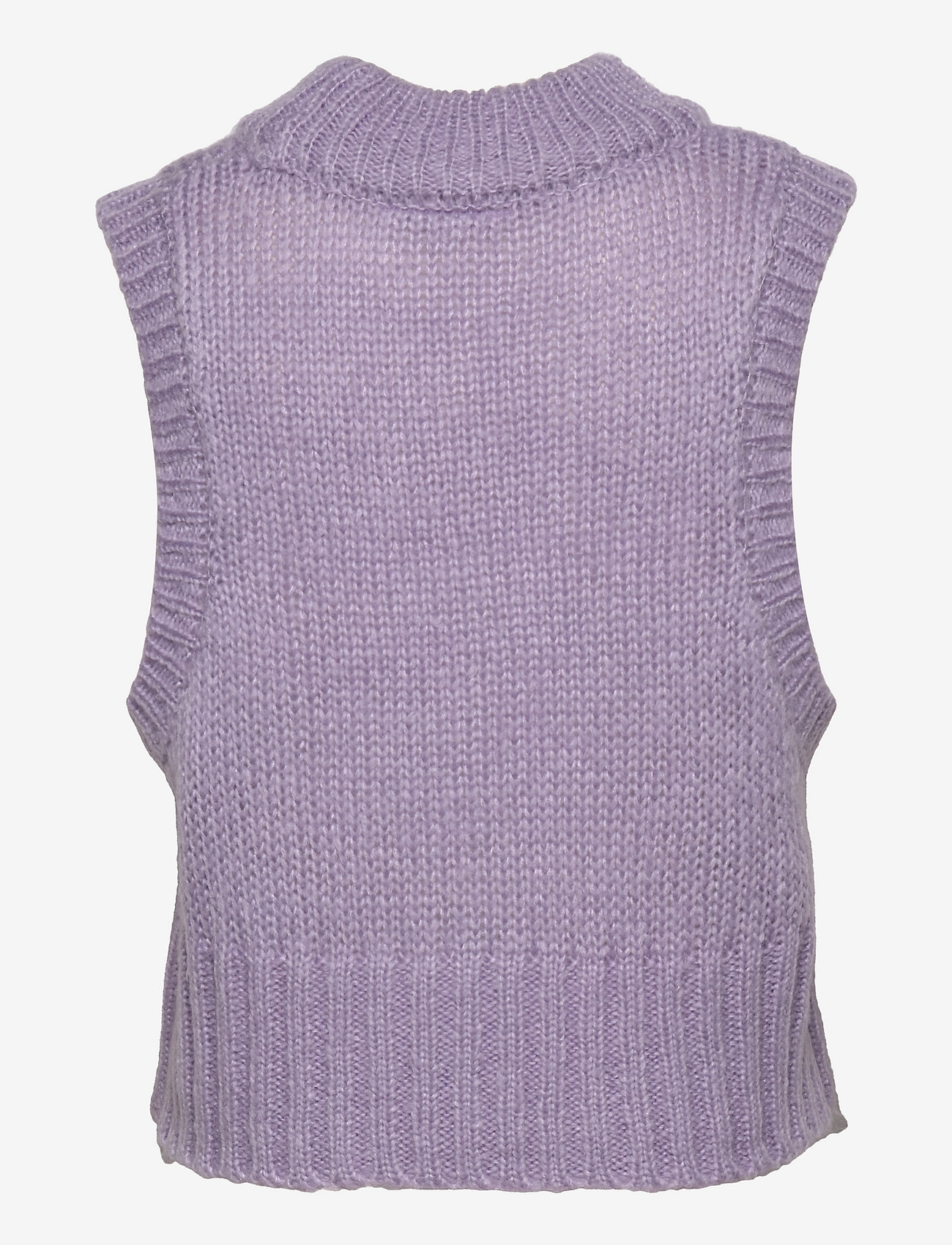 Vila - VINELLE O-NECK KNIT VEST/KA - pastel lilac - 1