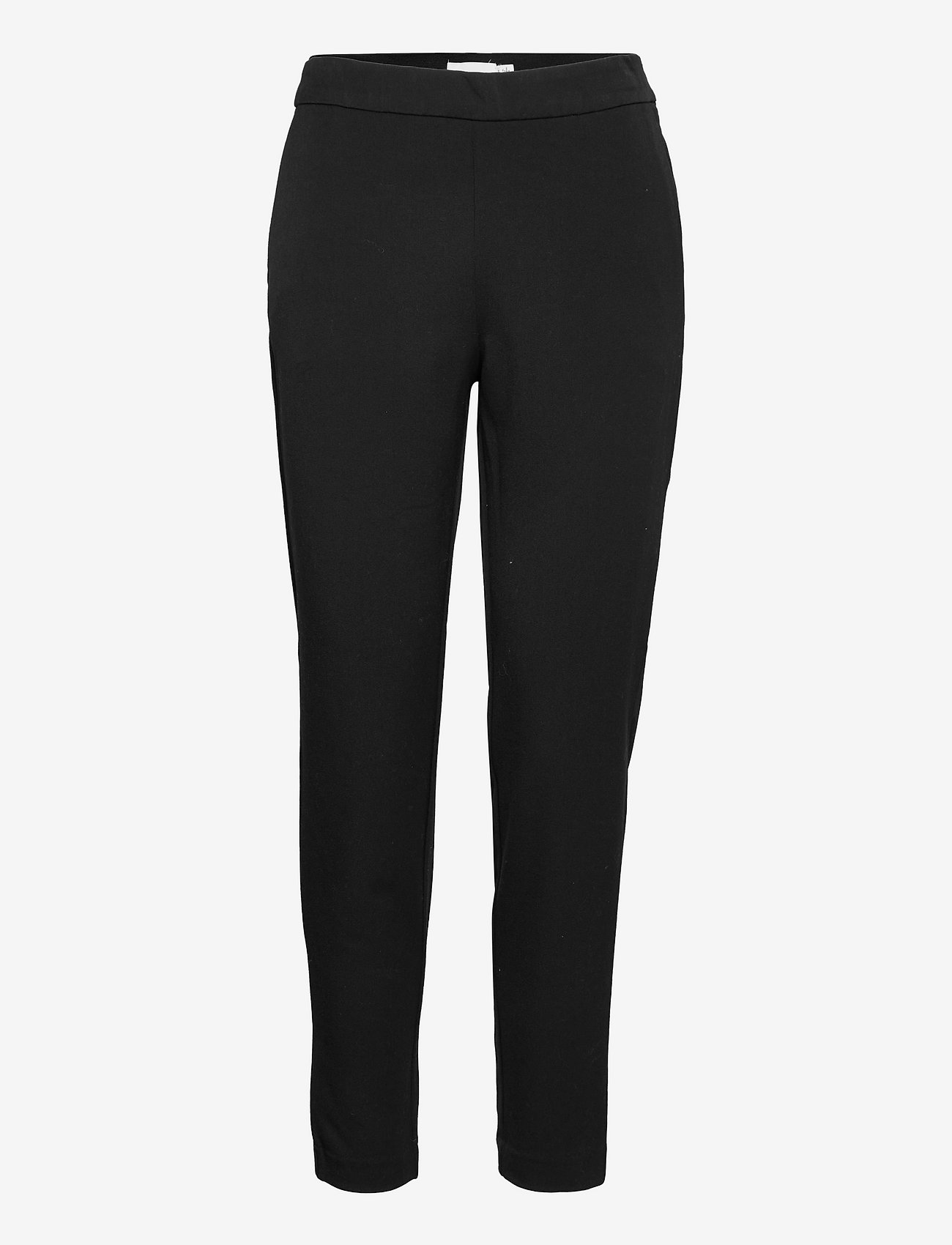 Vila - VICARRIE ANN RW 7/8 CARROT PANTS - black - 0