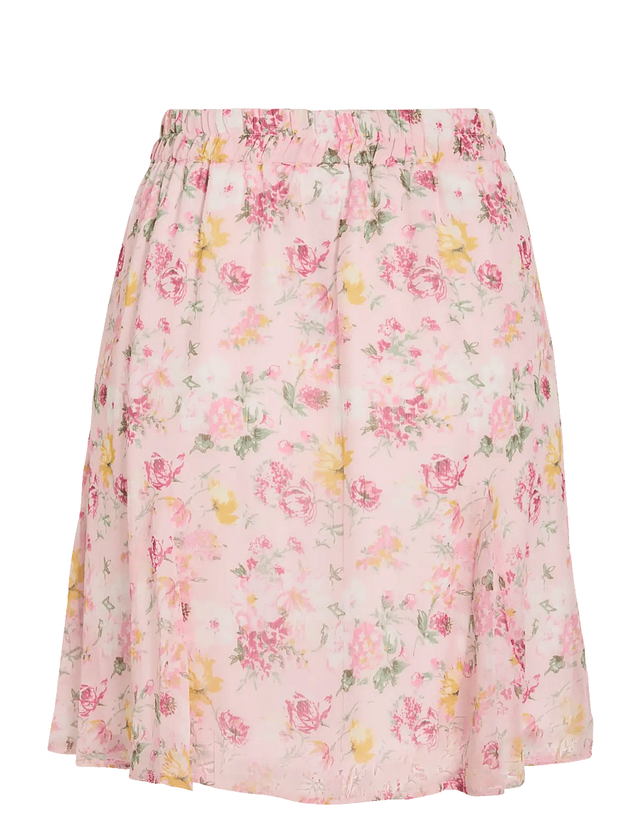 Vila - VIFALIA HW SHORT SKIRT - NOOS - miniseelikud - misty rose - 2
