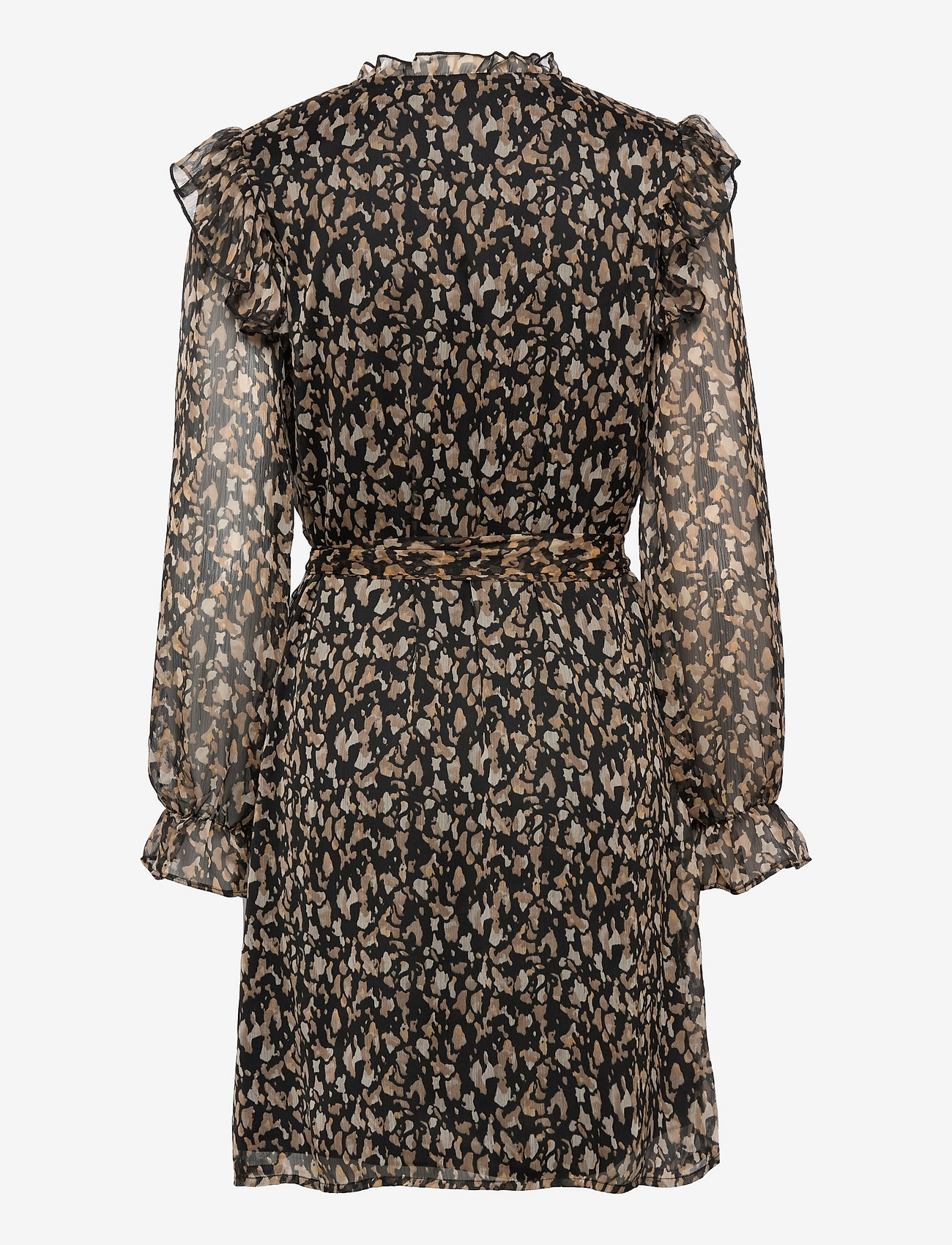 Vila - VIFALIA L/S SHORT DRESS - black - 1