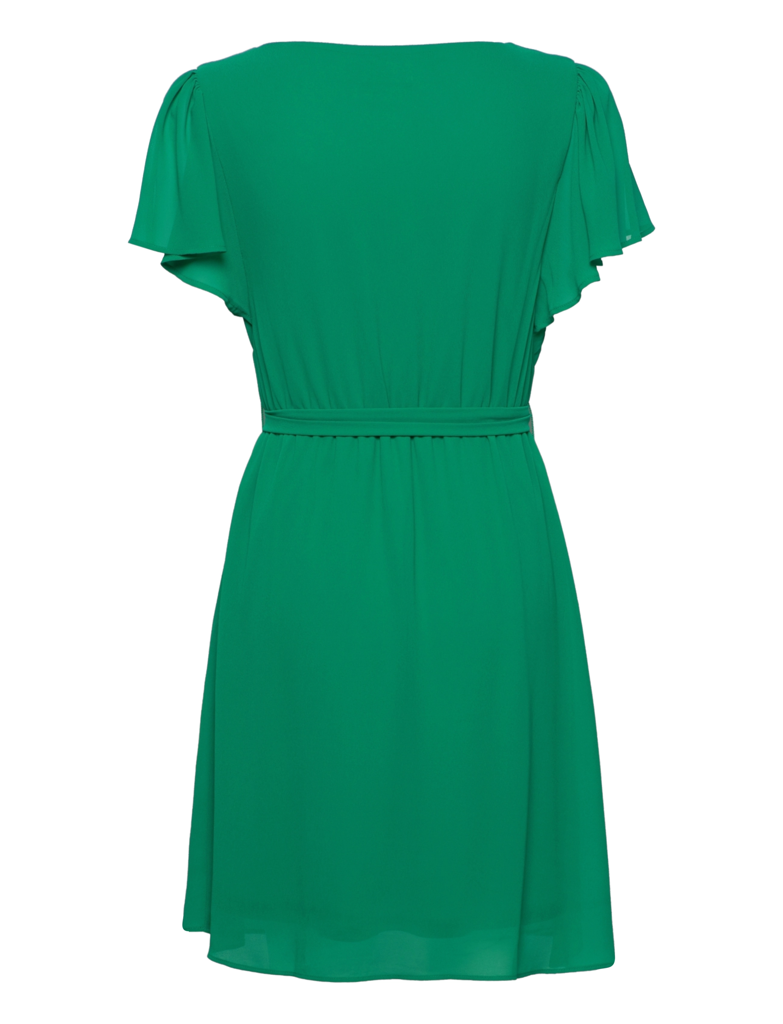Vila - VIMICADA V-NECK S/S DRESS/DC/SU - pepper green - 1
