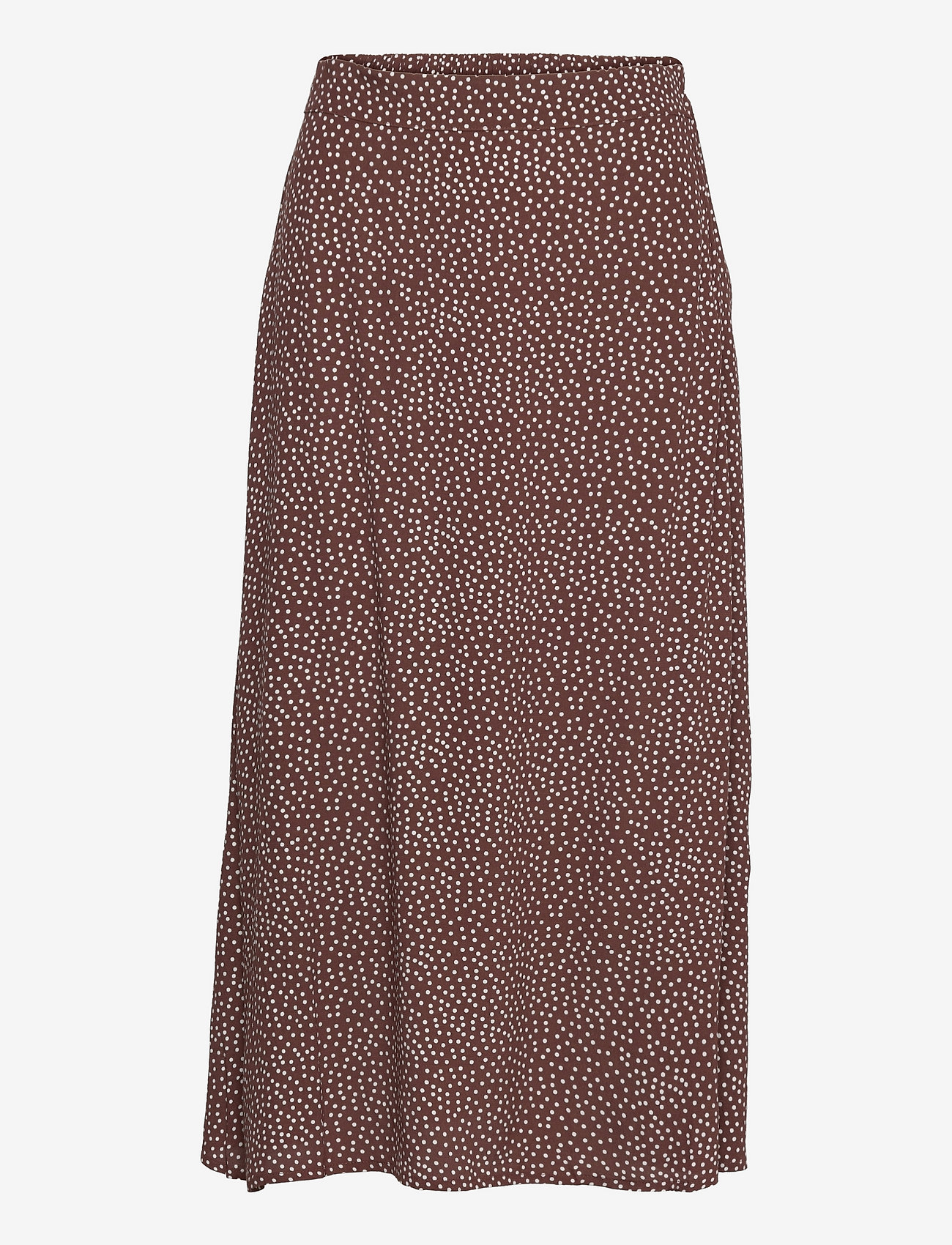 Vila - VIMEMIS HW MIDI SKIRT/SU - chocolate lab - 0