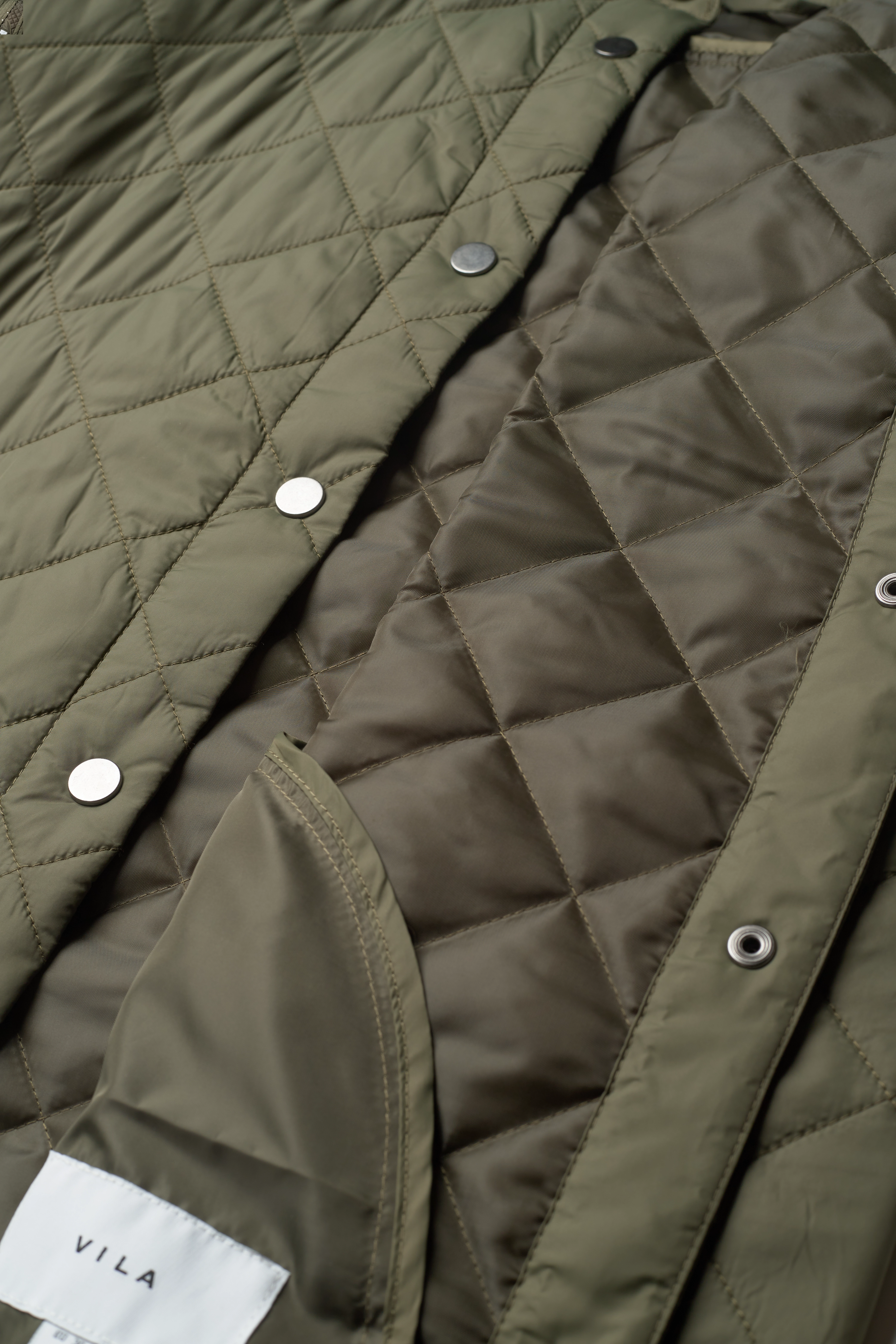 Vila - VITRISH QUILTED JACKET/SU - FAV - four leaf clover - 4