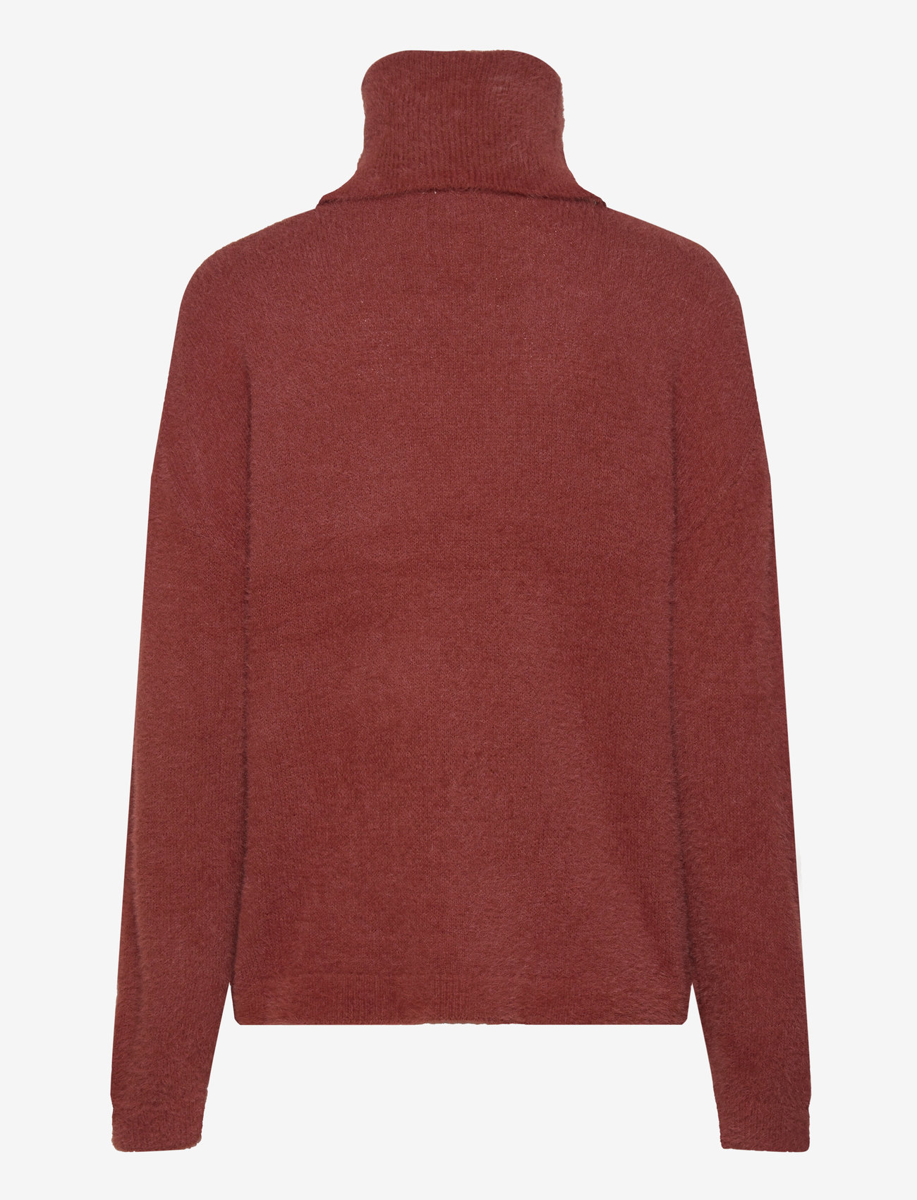 Vila - VILAJULI ROLLNECK L/S KNIT - NOOS - fired brick - 2