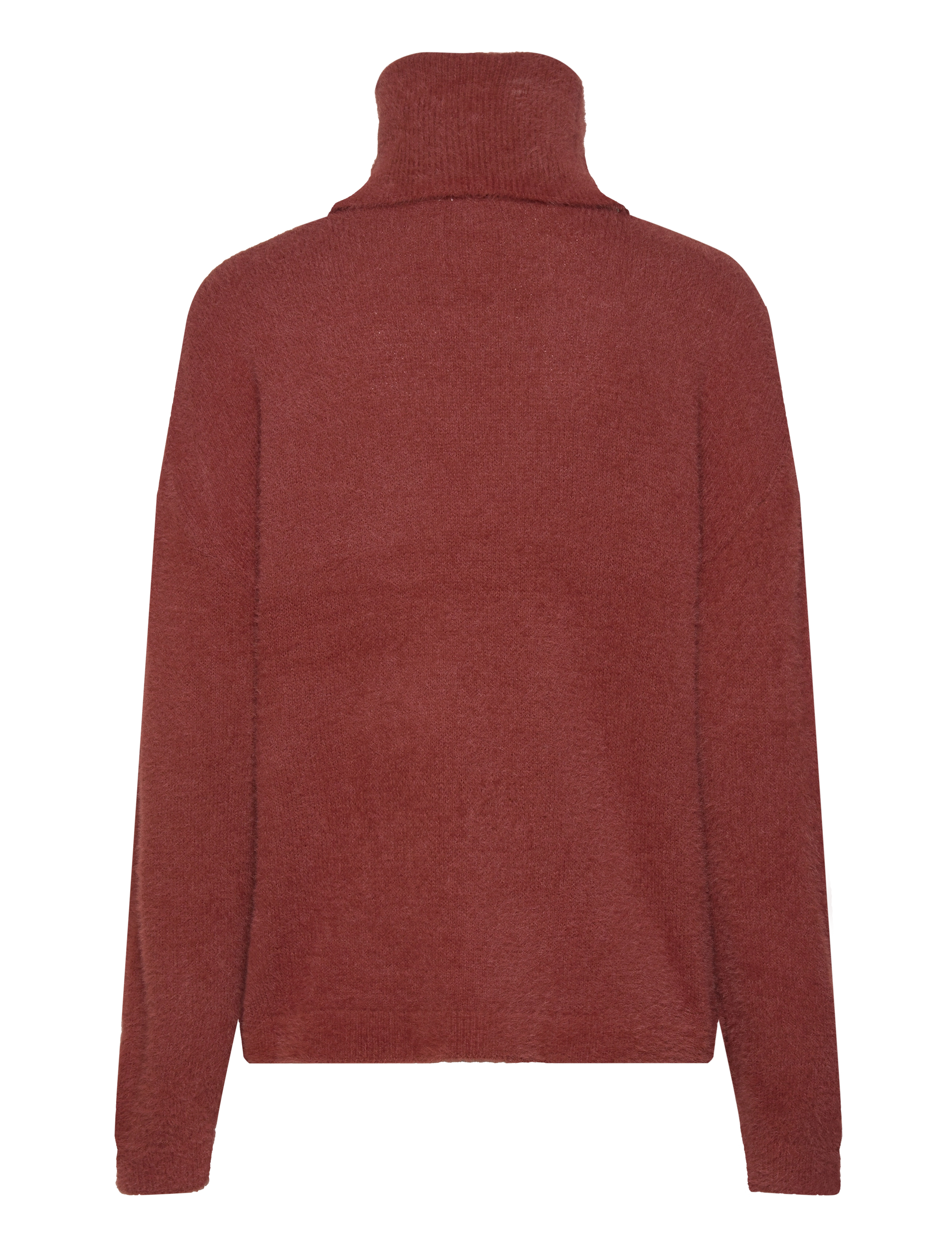 Vila - VILAJULI ROLLNECK L/S KNIT - NOOS - fired brick - 2