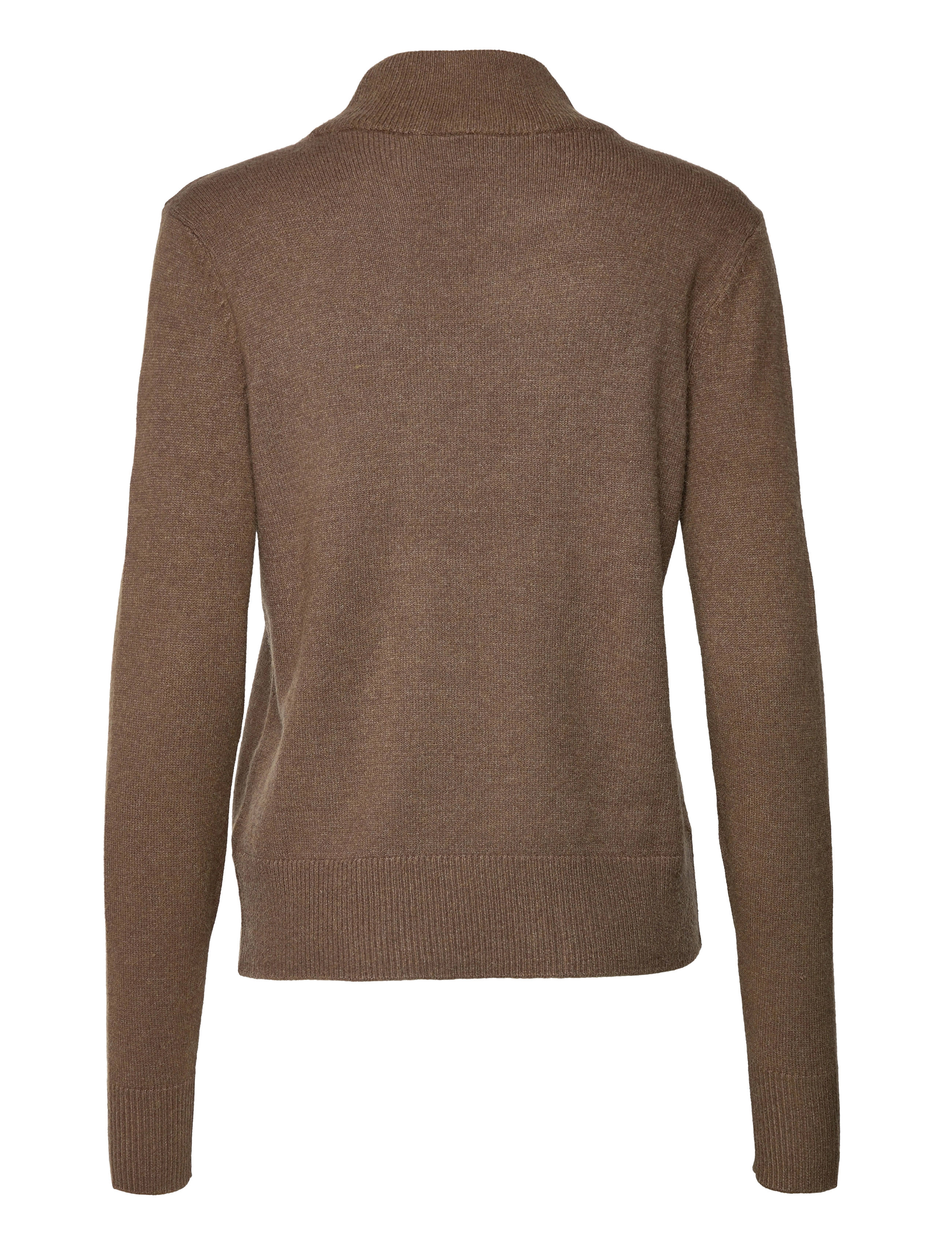 Vila - VIRIL CREWNECK L/S KNIT TOP - - crocodile - 1