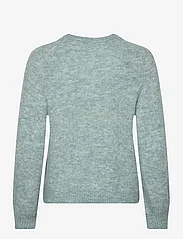 Vila - VIJAMINA O-NECK L/S KNIT TOP - - tröjor - tourmaline - 1