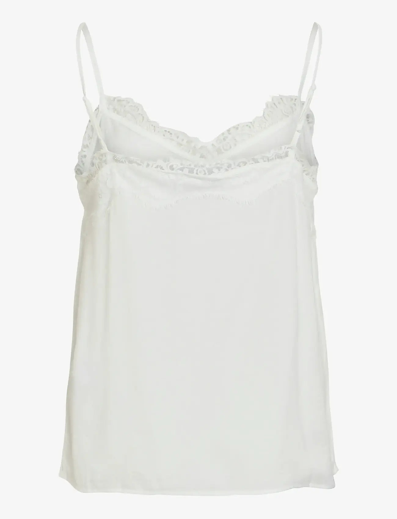 Vila - VICAVA NEW LACE SINGLET/SU - NOOS - linnen - cloud dancer - 2