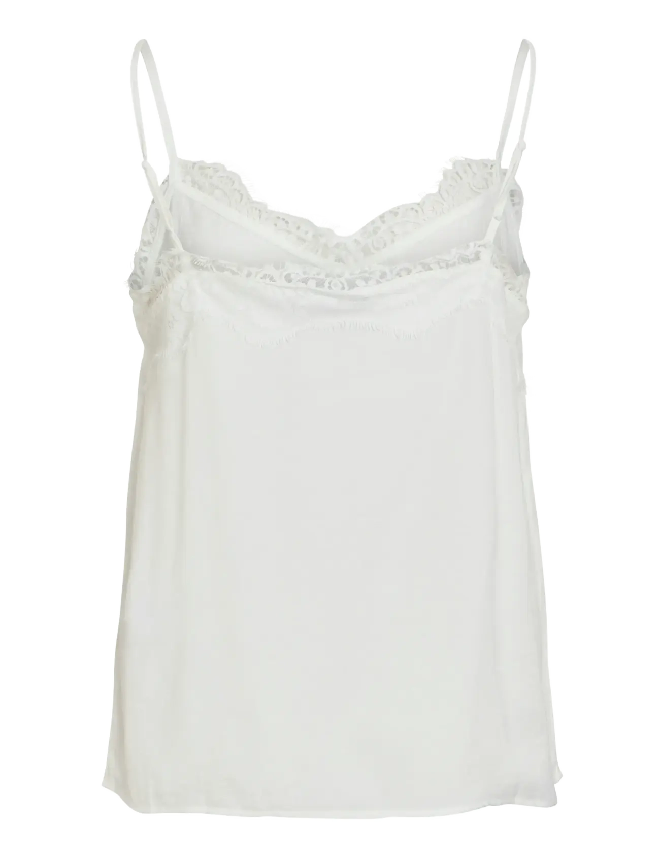 Vila - VICAVA NEW LACE SINGLET - NOOS - Ärmellose tops - cloud dancer - 2