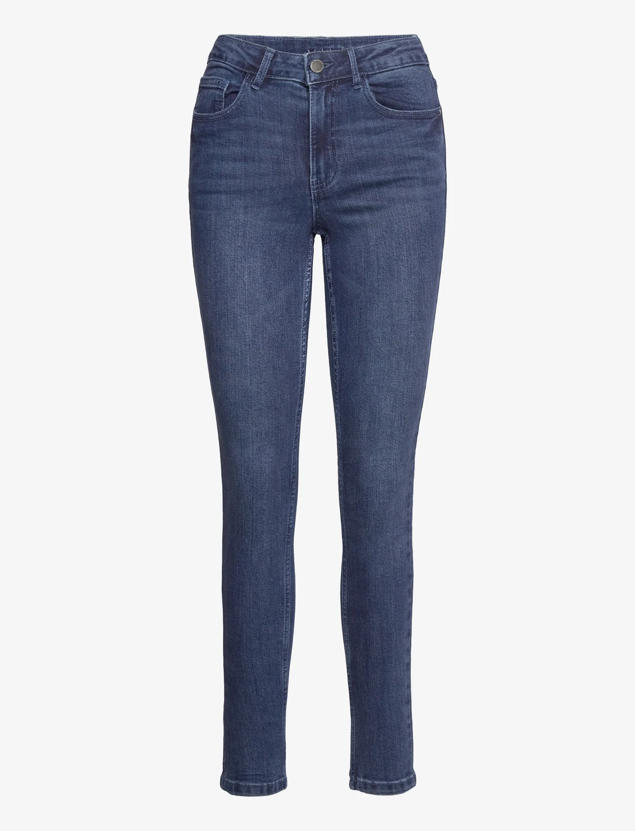 Vila - VISKINNIE IT RW MBD - NOOS - skinny jeans - medium blue denim - 0