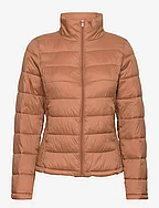 VISIBIRIA L/S NEW QUILTED JACKET/PB - TOASTED COCONUT