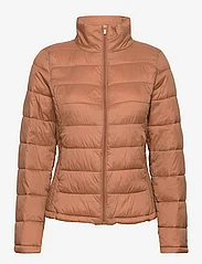 Vila - VISIBIRIA L/S NEW QUILTED JACKET/PB - talvejoped - toasted coconut - 0