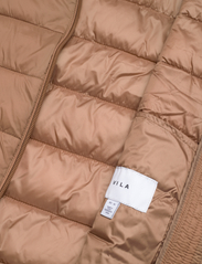 Vila - VISIBIRIA L/S NEW QUILTED JACKET/PB - talvejoped - toasted coconut - 4