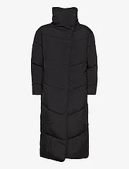 Vila - VILOUISA L/S NEW PADDED LONG COAT/PB - Žieminės striukės - black - 1