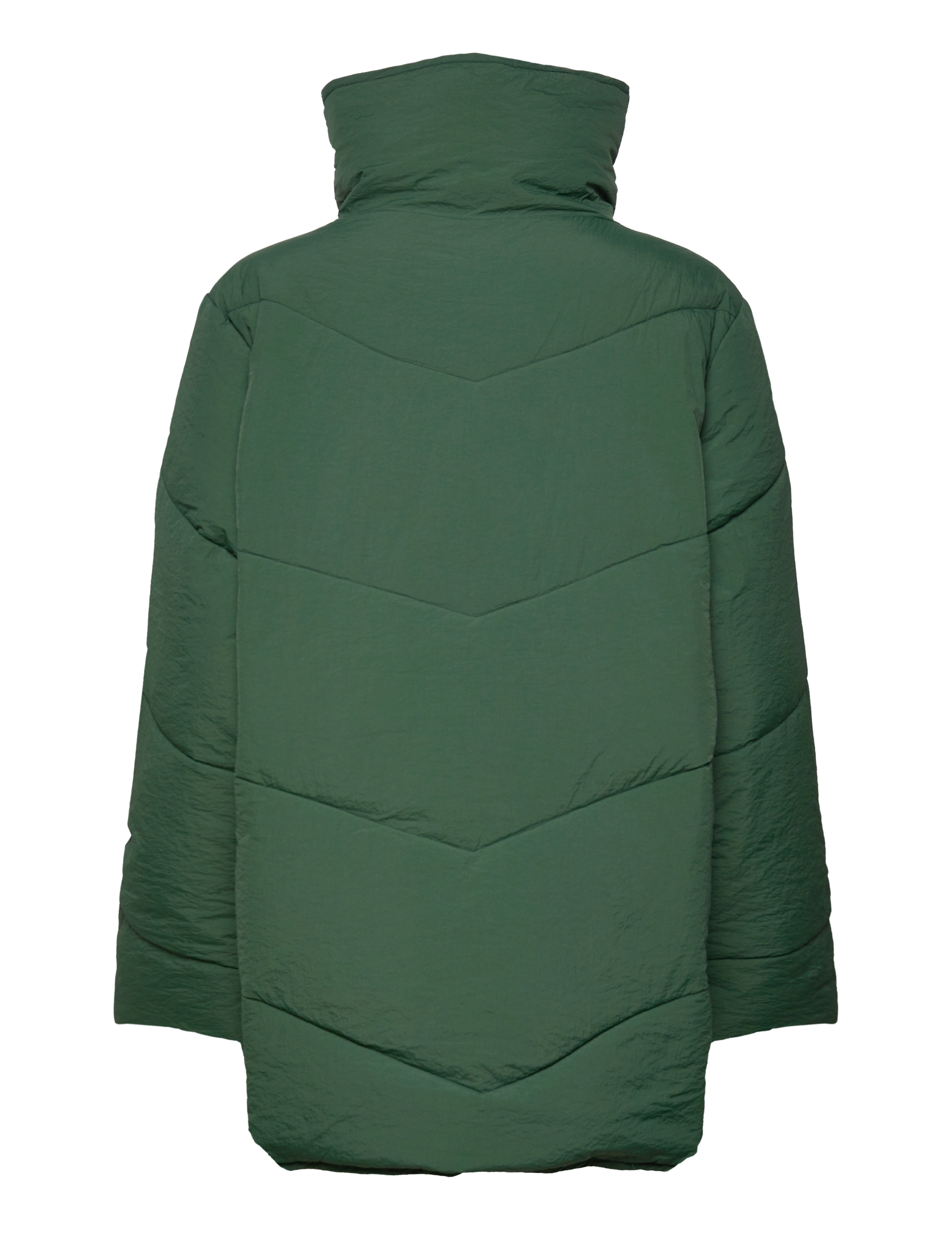 Vila - VILOUISA L/S NEW PADDED SHORT COAT/SU/PB - overtøj - pineneedle - 2