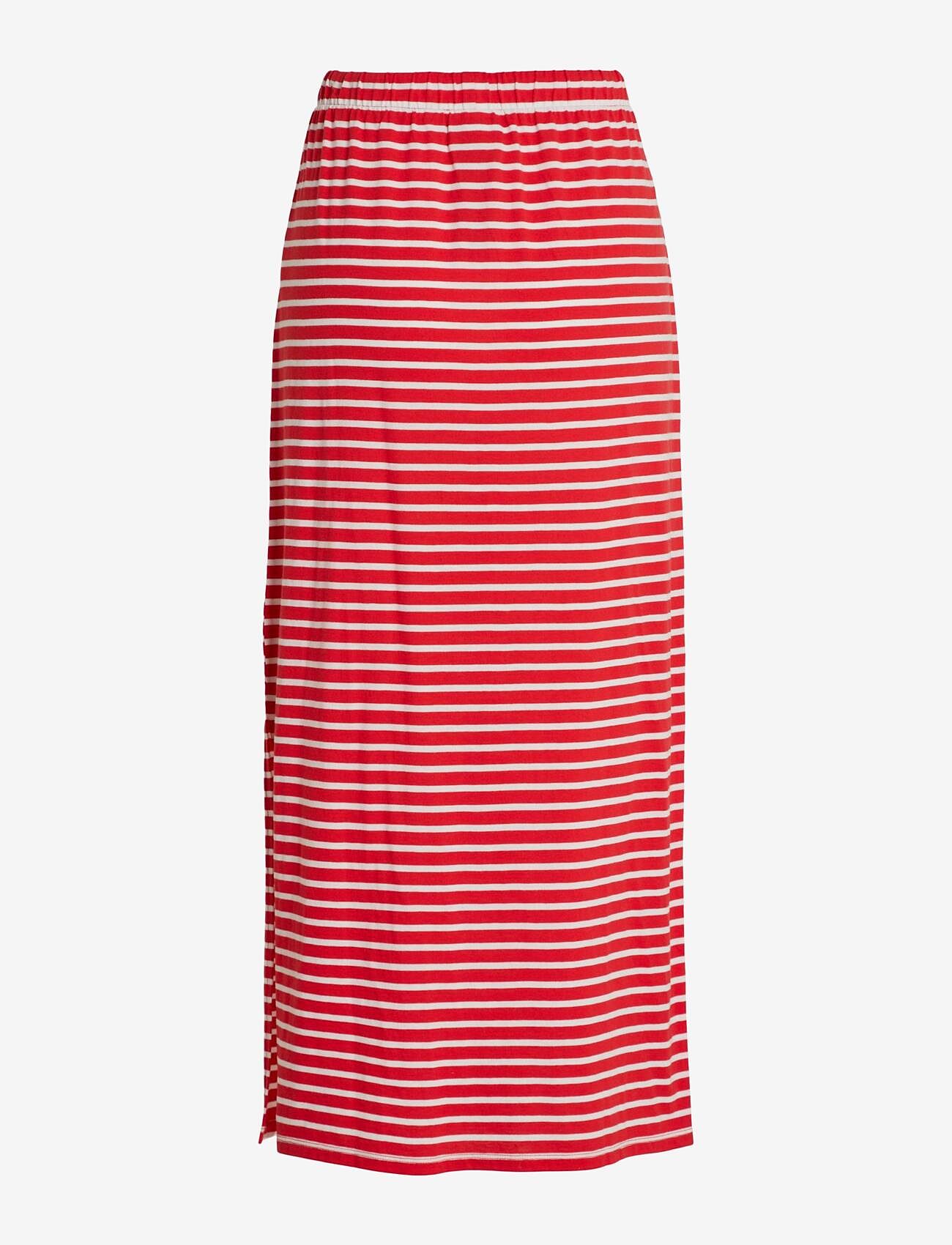 Vila - VIDARLING HW MAXI SKIRT - NOOS - flame scarlet - 2