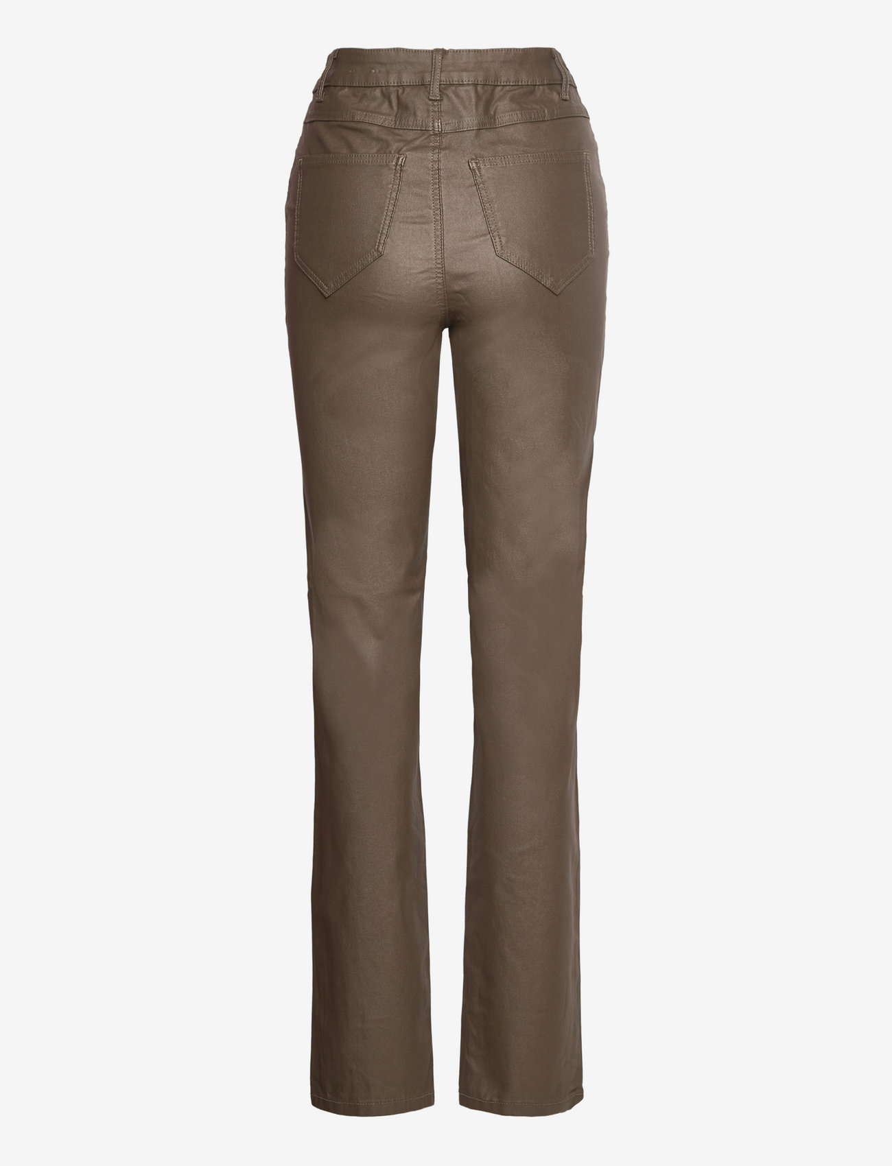 VILA VISIFFE HW STRAIGHT NOOS - Broek - vintage indigo/blauw