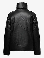 Vila - VIDAGMAR L/S PADDED COATED JACKET - spring jackets - black - 1