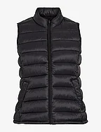 VIMINSK SHORT WAISTCOAT - BLACK