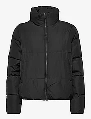 Vila - VITATE L/S SHORT PUFFER JACKET - - spring jackets - black - 0