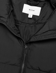 Vila - VITATE L/S SHORT PUFFER JACKET - - spring jackets - black - 2