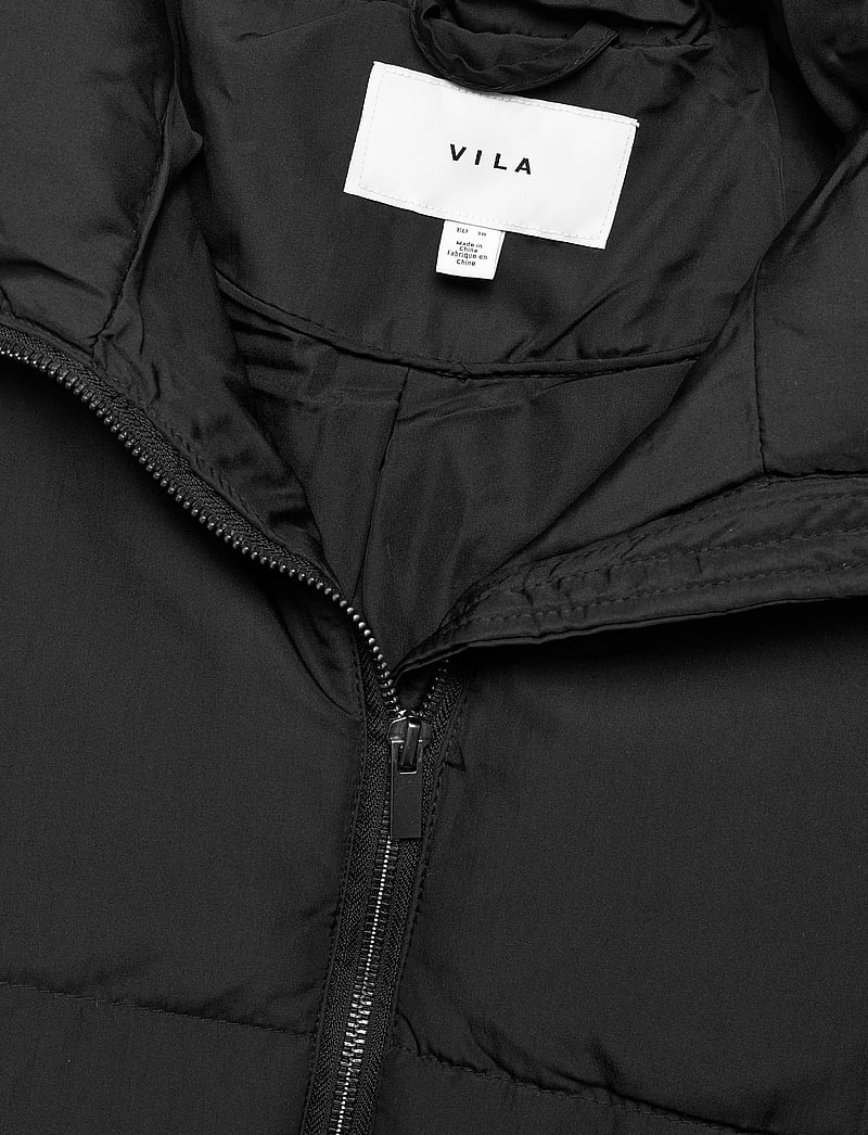 Vila Button Front Short Lightweight Jacket in Natural Vila Button Front Short Lightweight Jacket in Natural