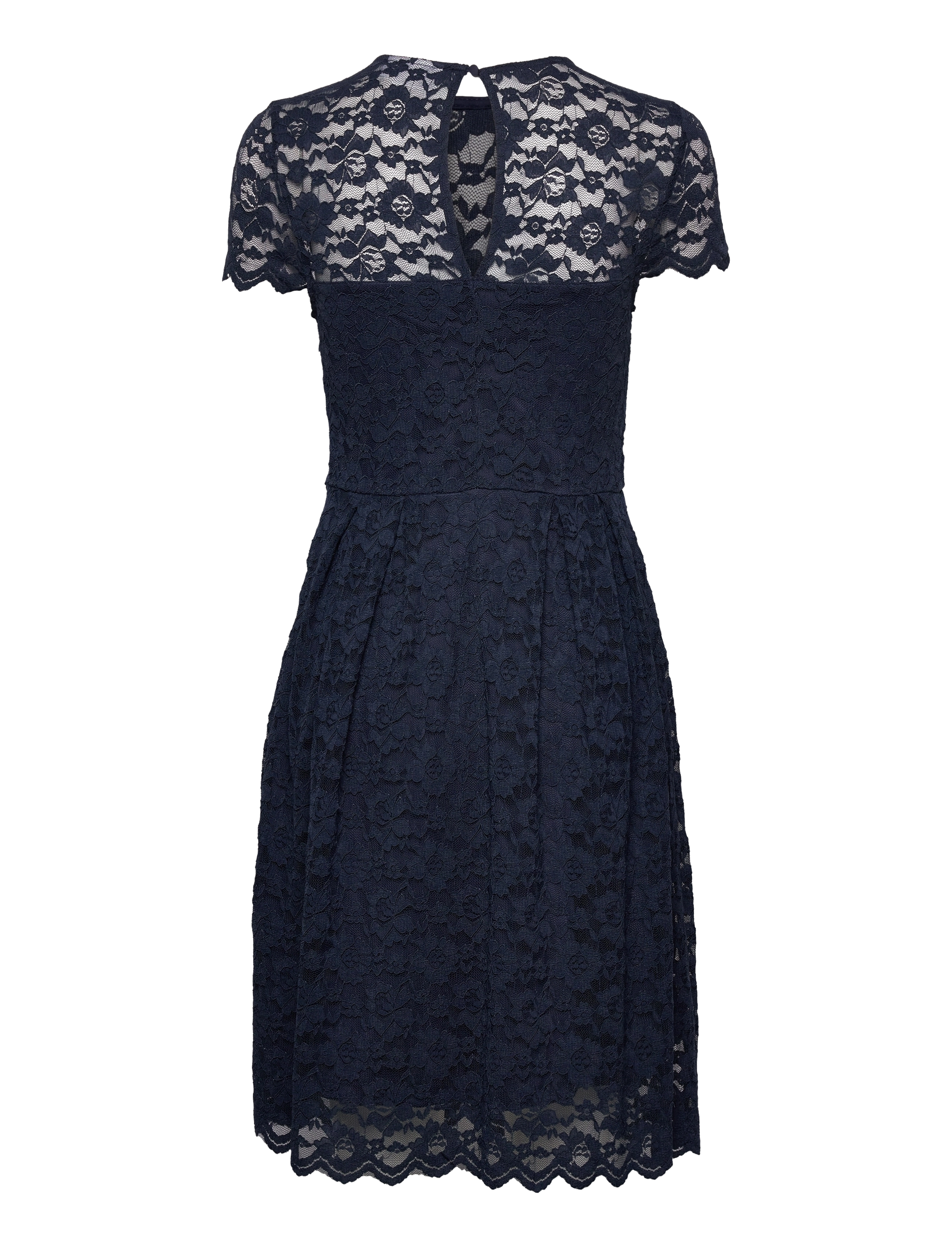 Vila - VIKALILA CAPSLEEVE LACE DRESS - FAV - navy blazer - 1