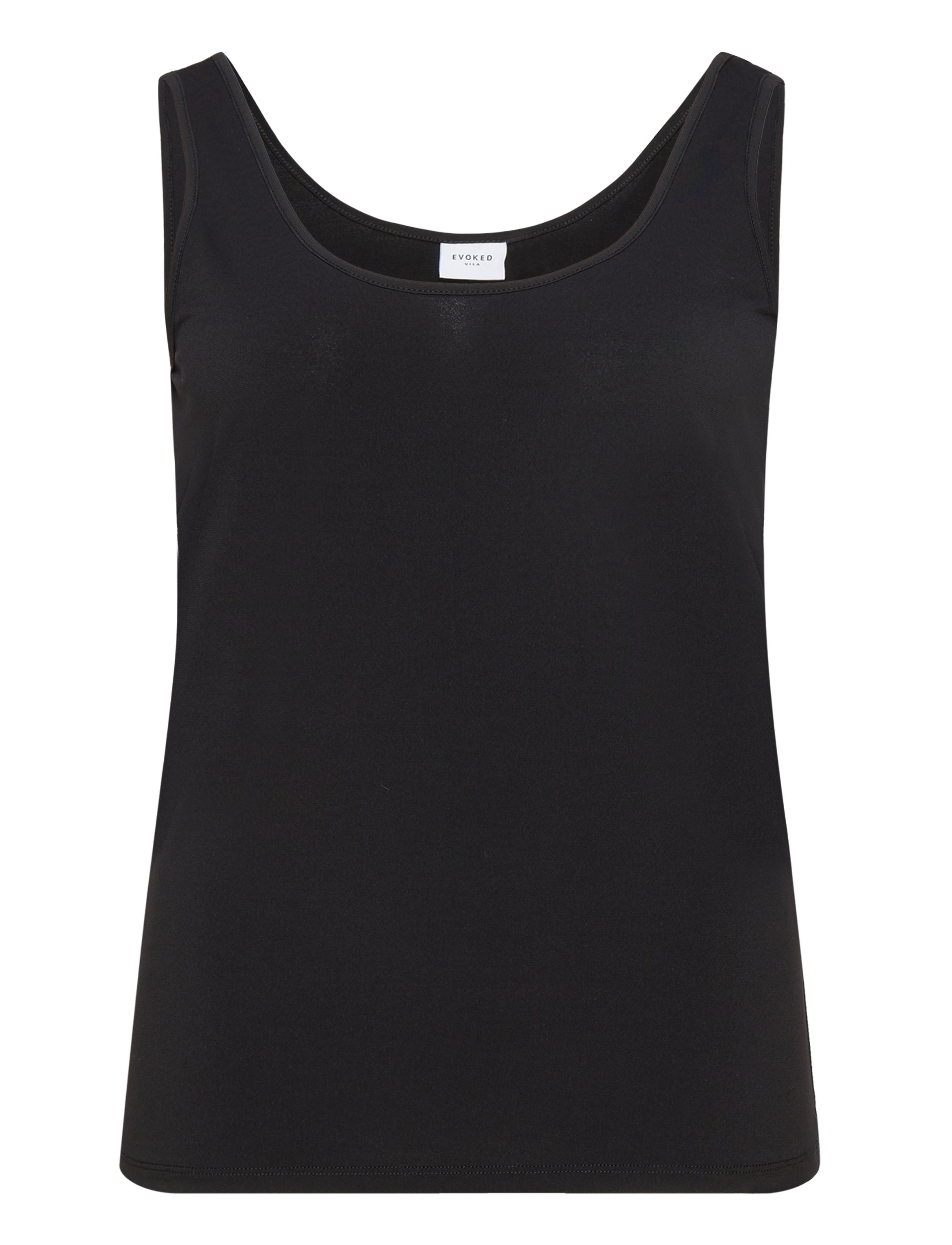 Vila - VIJENNI S/L TOP/SU/CUR - NOOS - black - 1