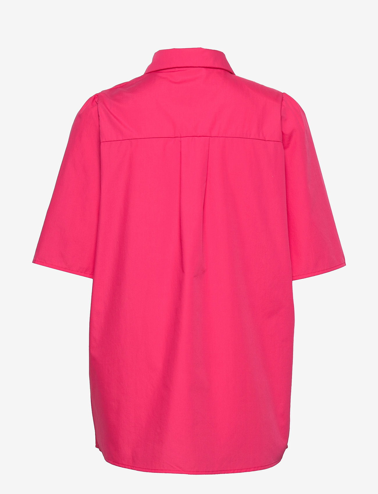 Vila - VIGRATE S/S SHIRT - kortærmede skjorter - fandango pink - 1