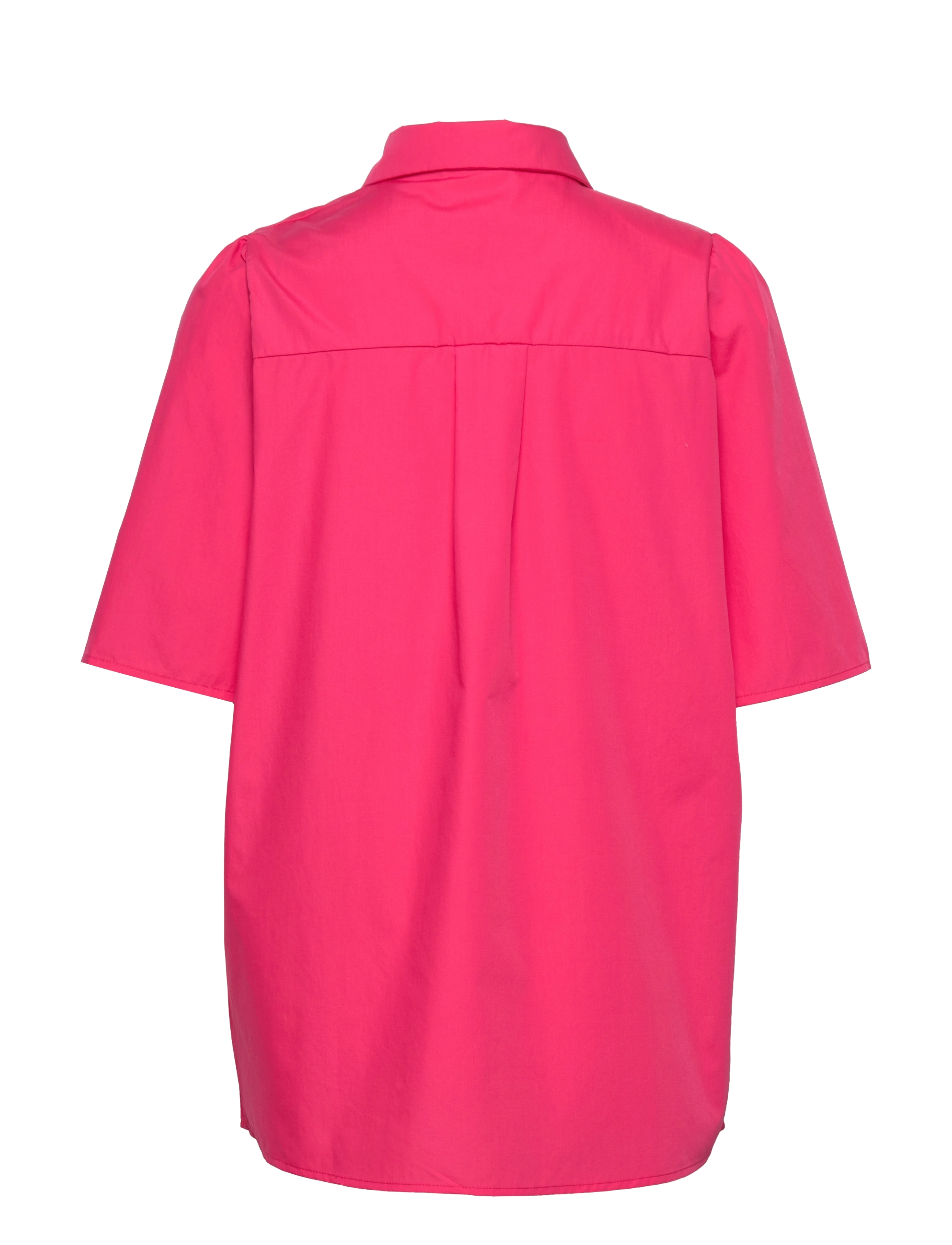 Vila - VIGRATE S/S SHIRT - kortermede skjorter - fandango pink - 2