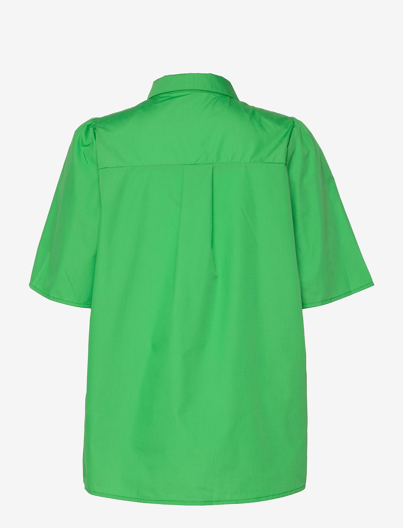 Vila - VIGRATE S/S SHIRT - kurzärmlige hemden - kelly green - 2