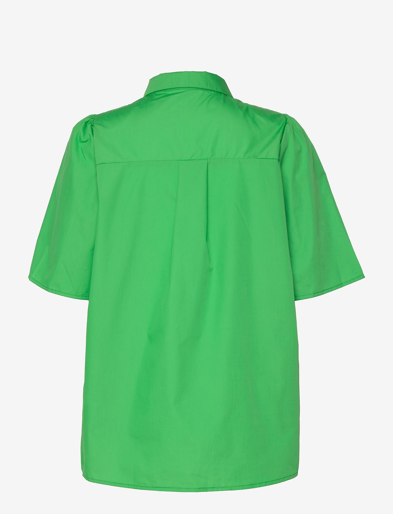 Vila - VIGRATE S/S SHIRT - kortärmade skjortor - kelly green - 1