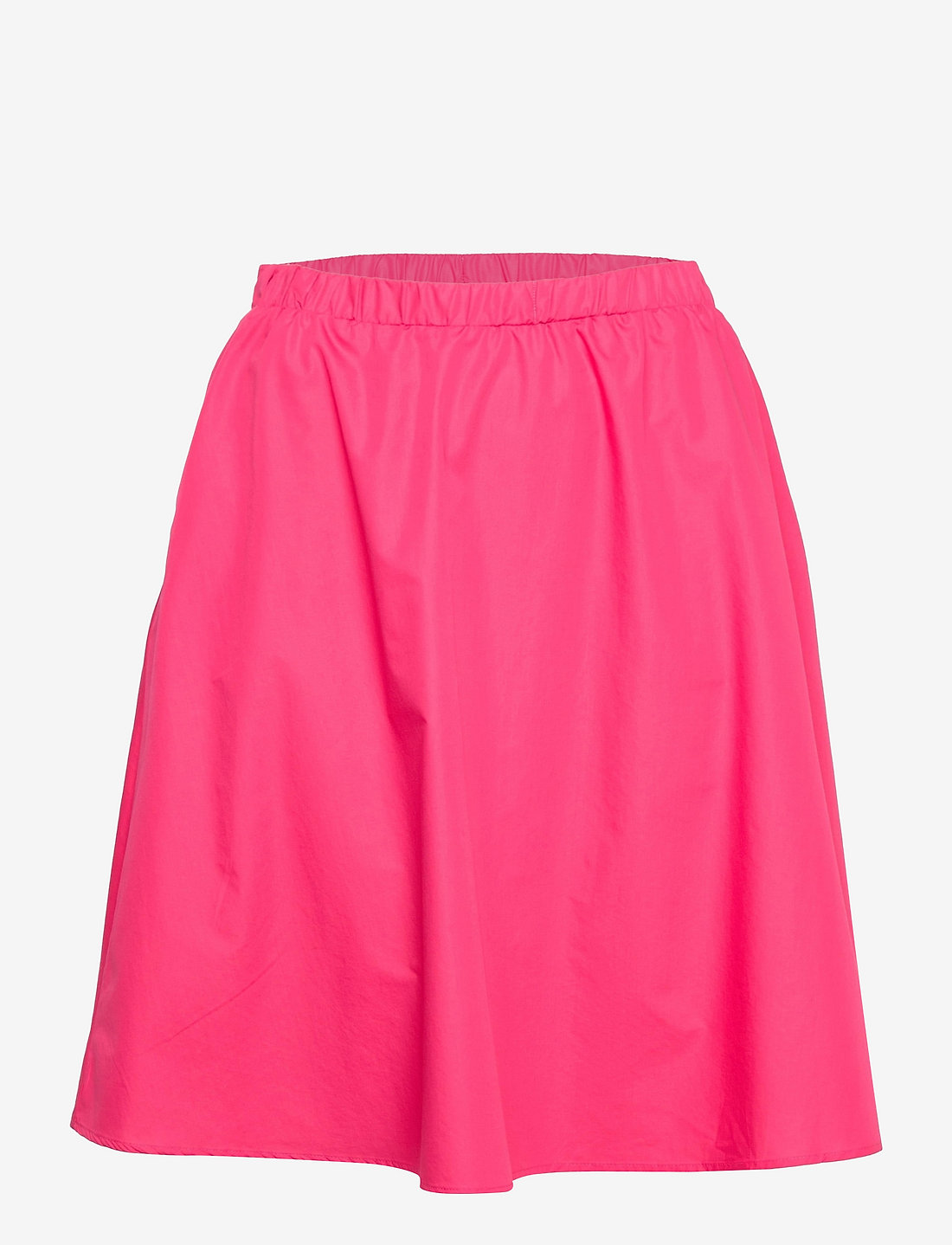 Pink midi skater skirt hot sale